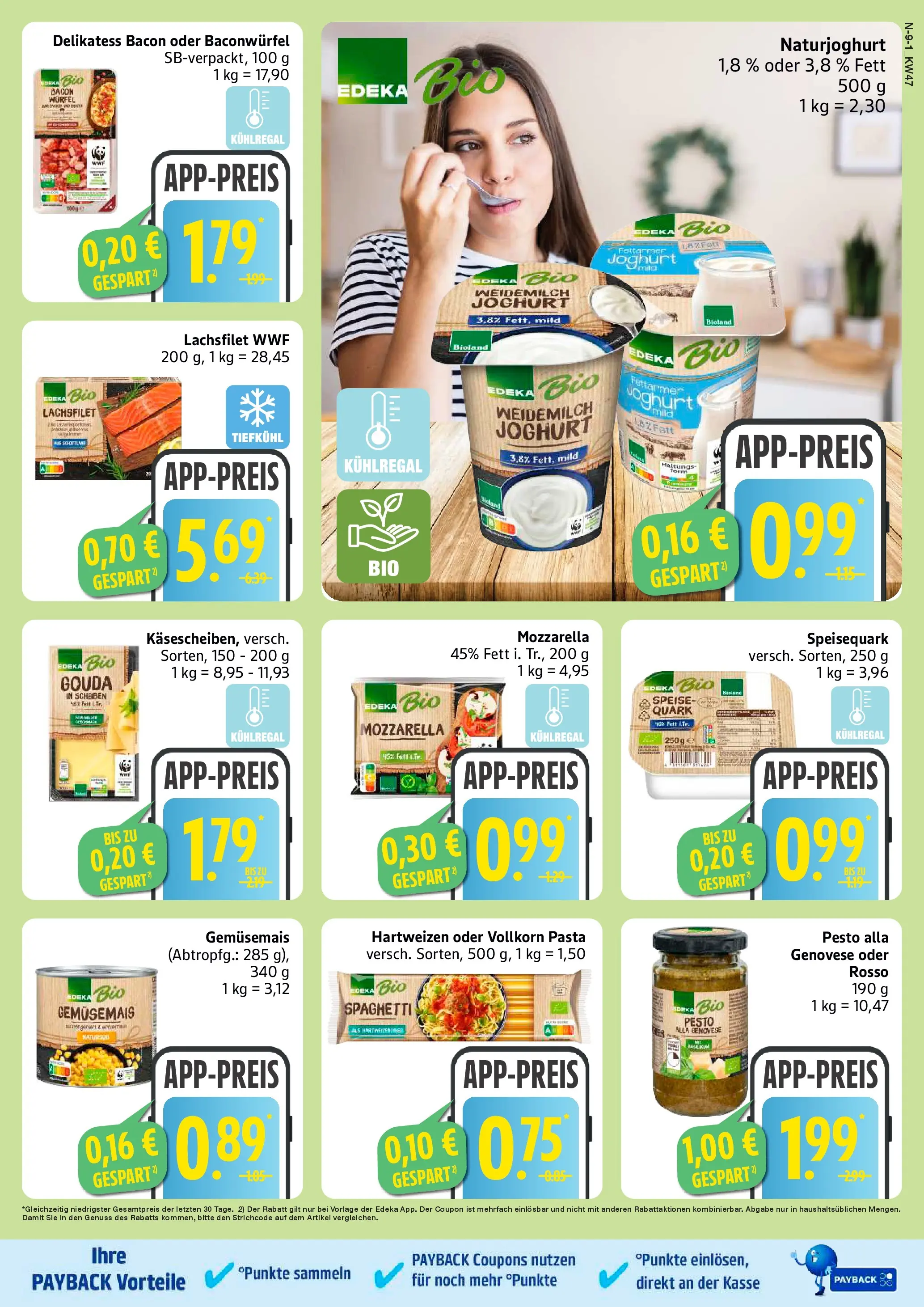 Marktkauf - Marktkauf: Wochenangebote (ab 16.11.2025) » Angebote online | Seite: 9 | Produkte: Quark, Joghurt, Mozzarella, Gouda