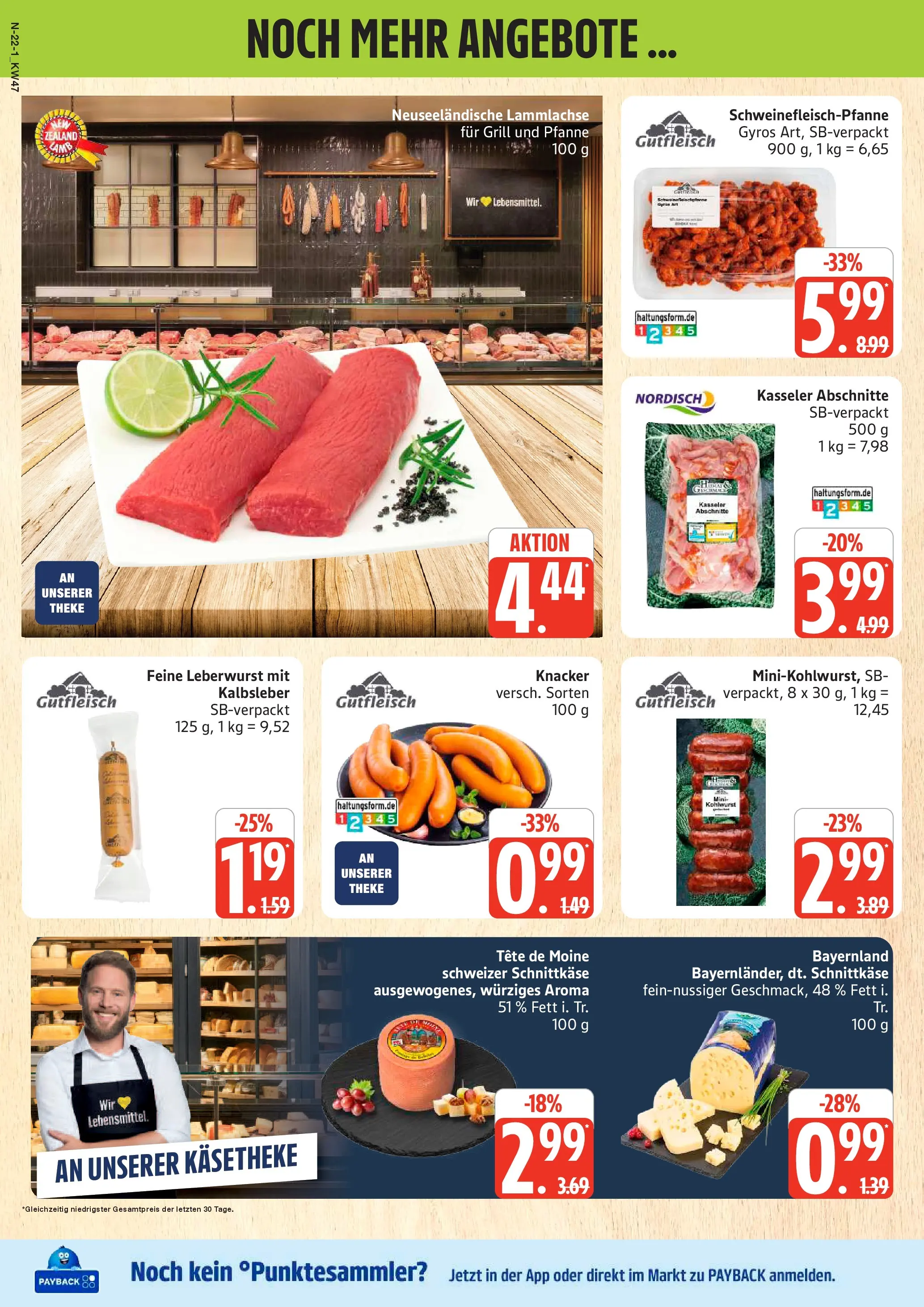 Marktkauf - Marktkauf: Wochenangebote (ab 16.11.2025) » Angebote online | Seite: 22 | Produkte: Grill, Theke, Kalbsleber, Gyros