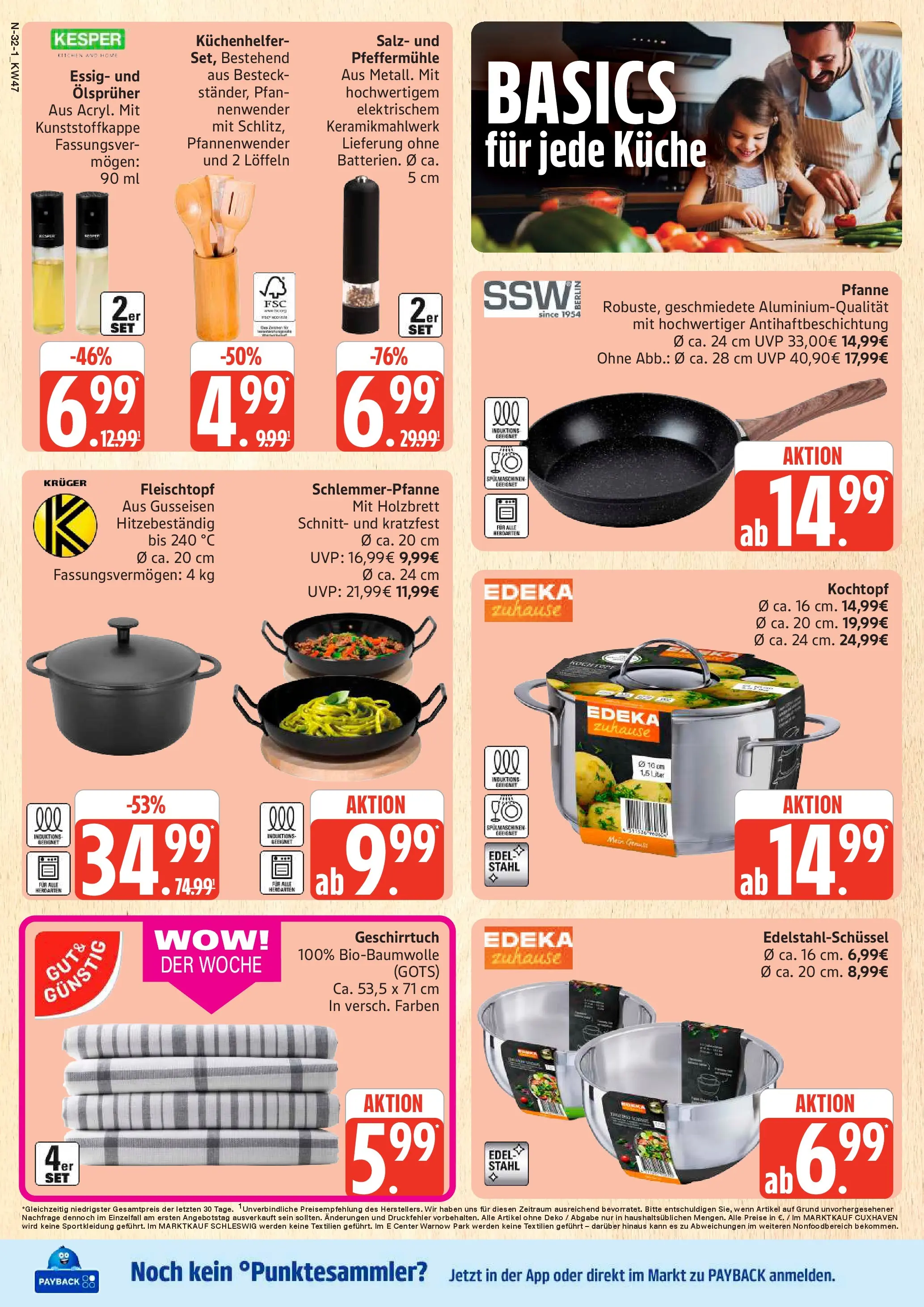 Marktkauf - Marktkauf: Wochenangebote (ab 16.11.2025) » Angebote online | Seite: 32 | Produkte: Essig, Küche, Salz