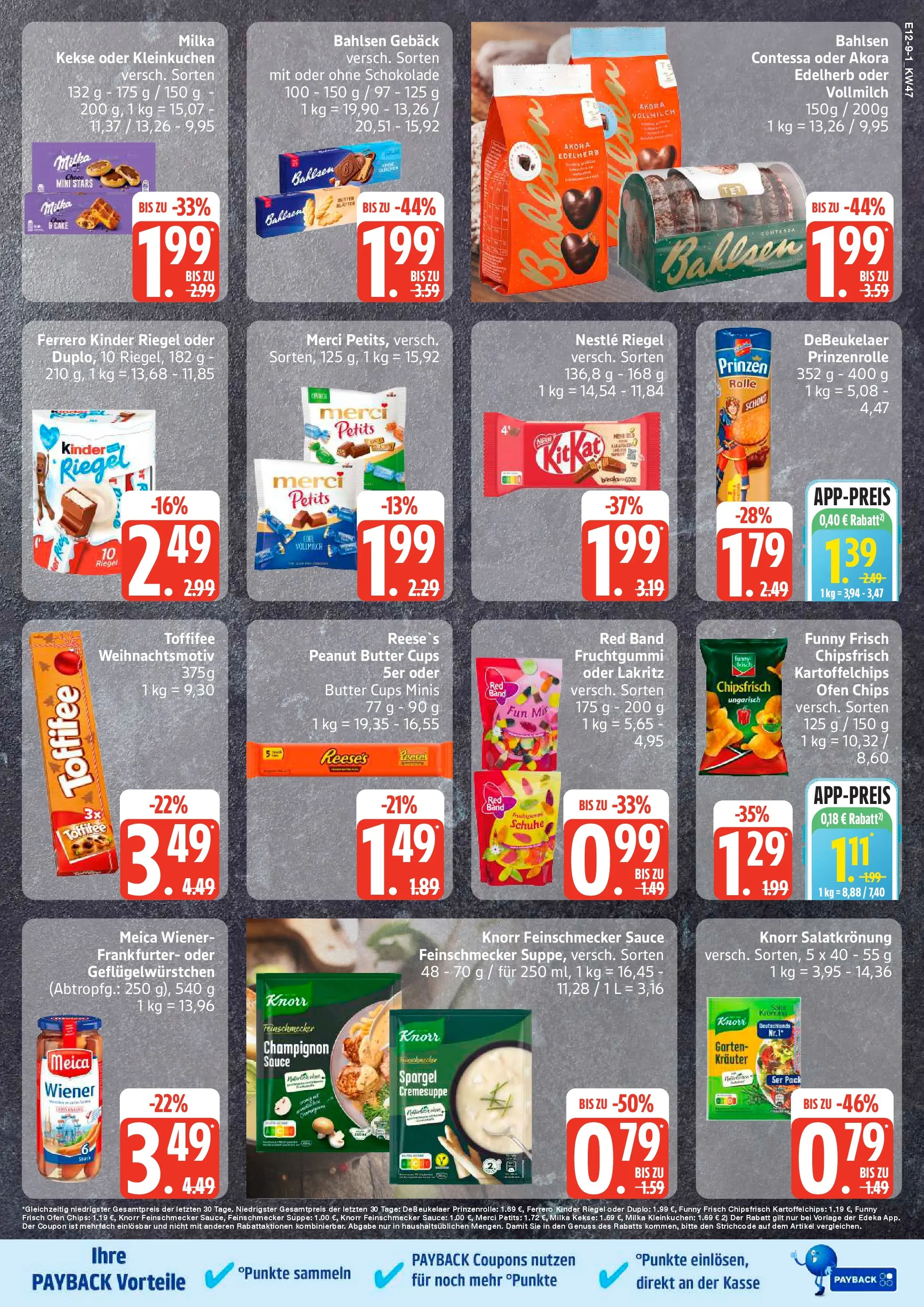 Edeka prospekt Rostock-Gehlsdorf	 (ab 17.11.2025) » Angebote Online | Seite: 13 | Produkte: Merci, Schokolade, Dressing, Knorr