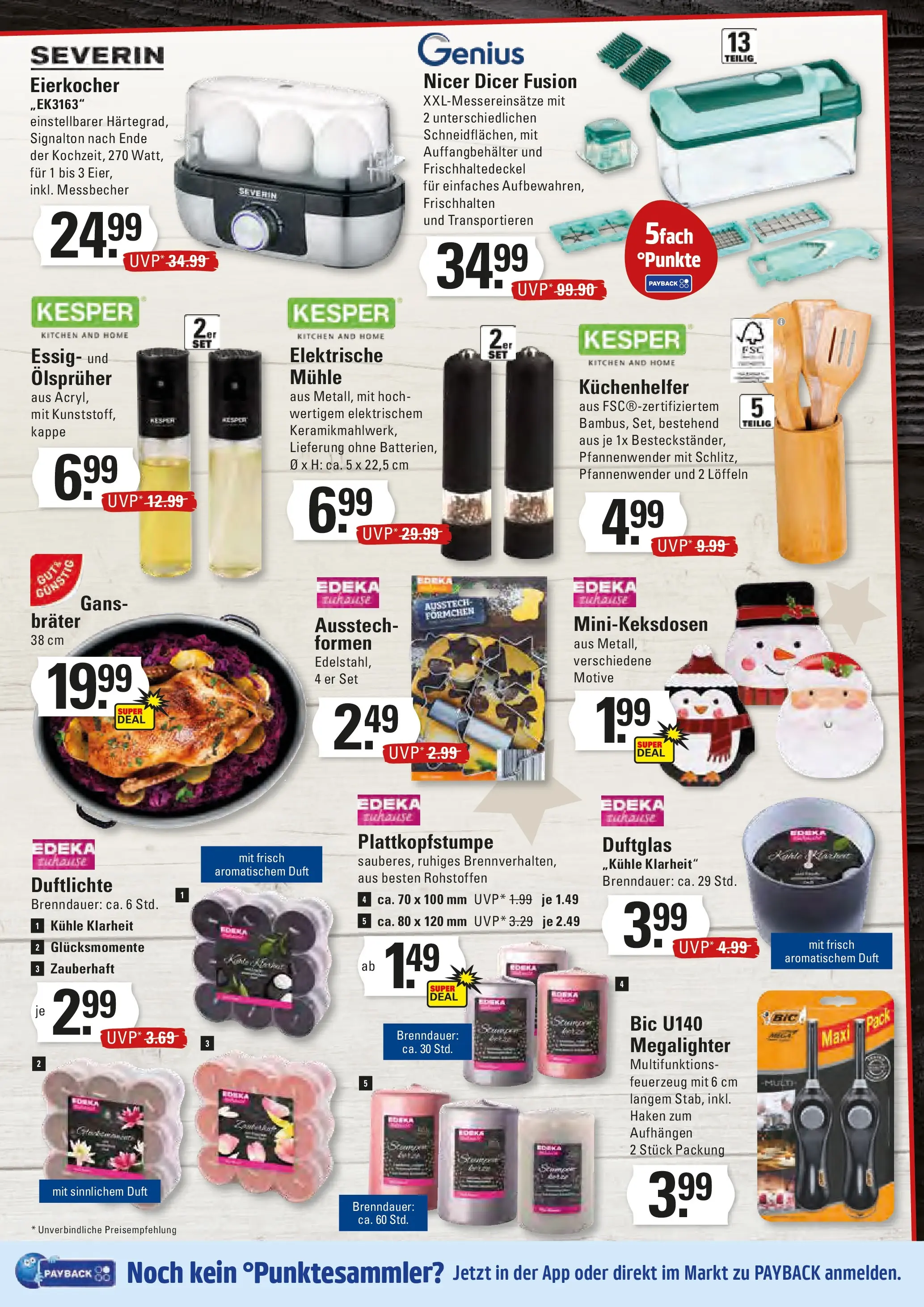 Edeka prospekt Stade	 (ab 17.11.2025) » Angebote Online | Seite: 23 | Produkte: Mühle, Essig, Duft, Eierkocher