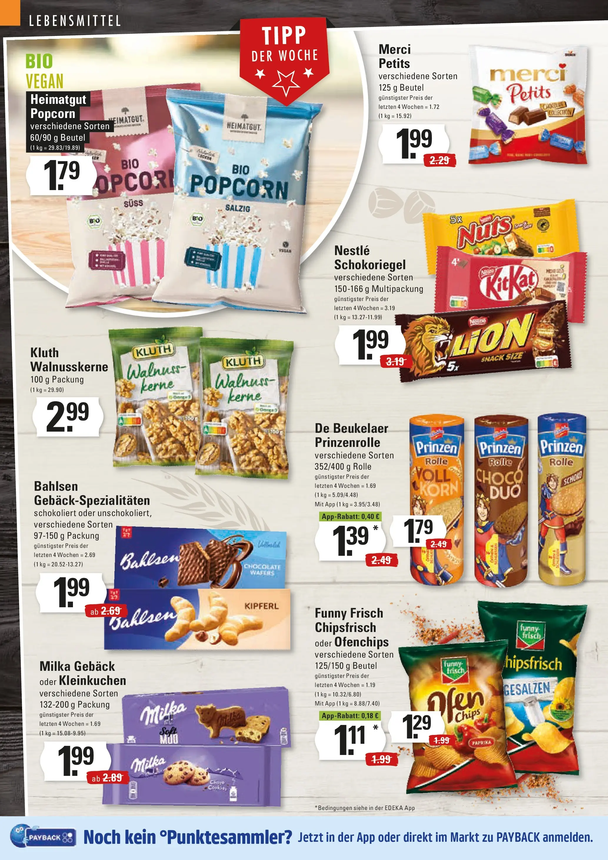 Edeka prospekt Hamburg	 (ab 17.11.2025) » Angebote Online | Seite: 12 | Produkte: Merci, Milka, Paprika, Chips