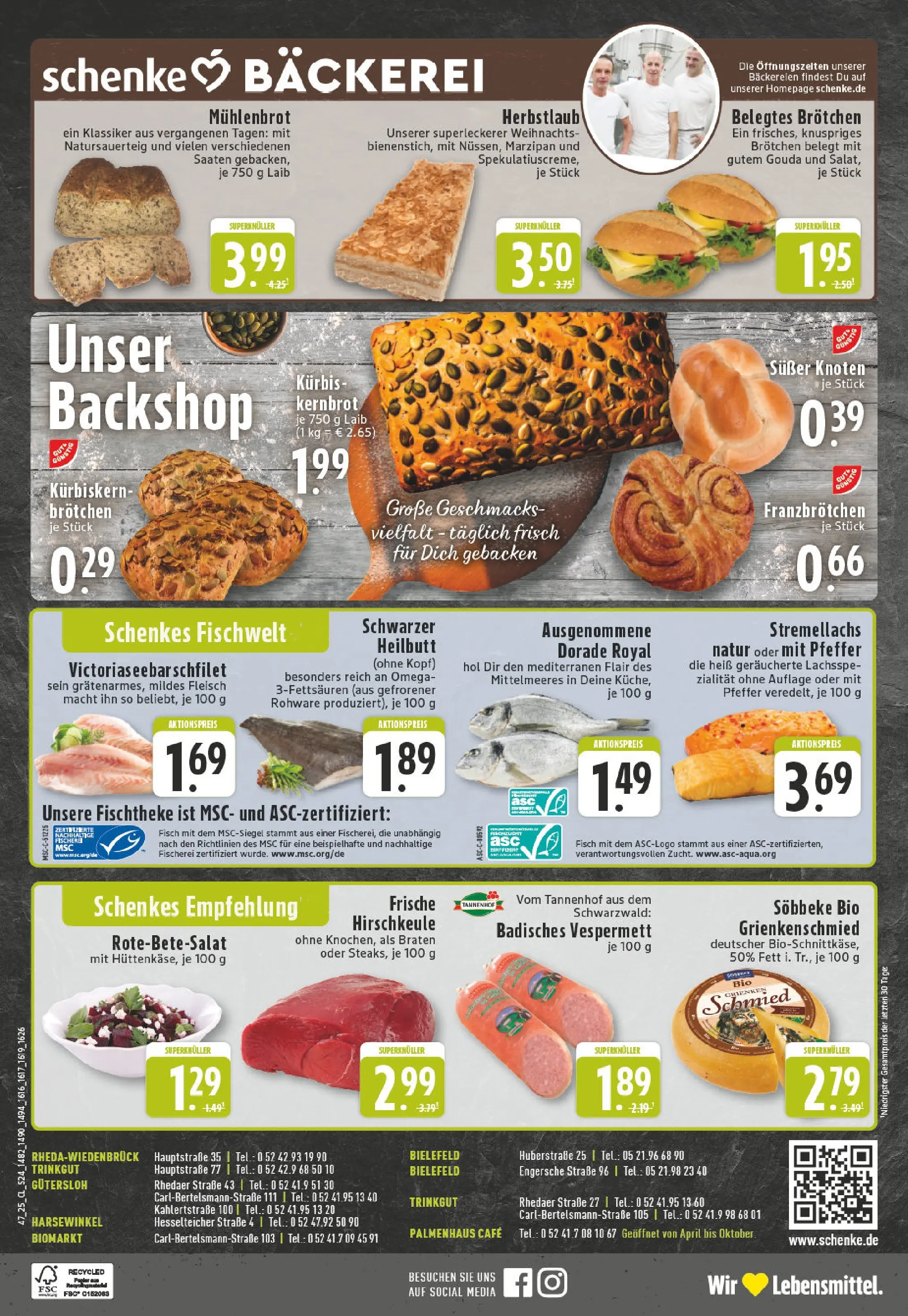 Edeka prospekt Guetersloh	 (ab 17.11.2025) » Angebote Online | Seite: 24 | Produkte: Dorade, Gouda, Fisch, Pfeffer