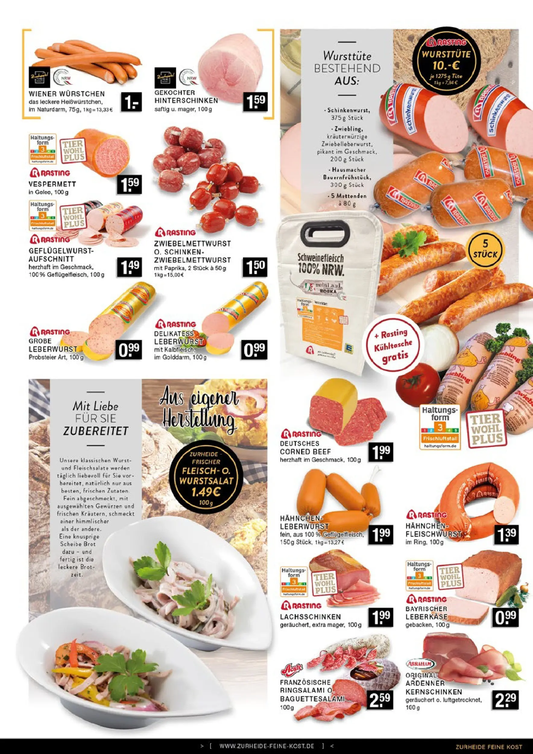 Edeka prospekt Oberhausen	 (ab 17.11.2025) » Angebote Online | Seite: 3 | Produkte: Hahnchen, Wiener wurstchen, Wurst, Leberkase