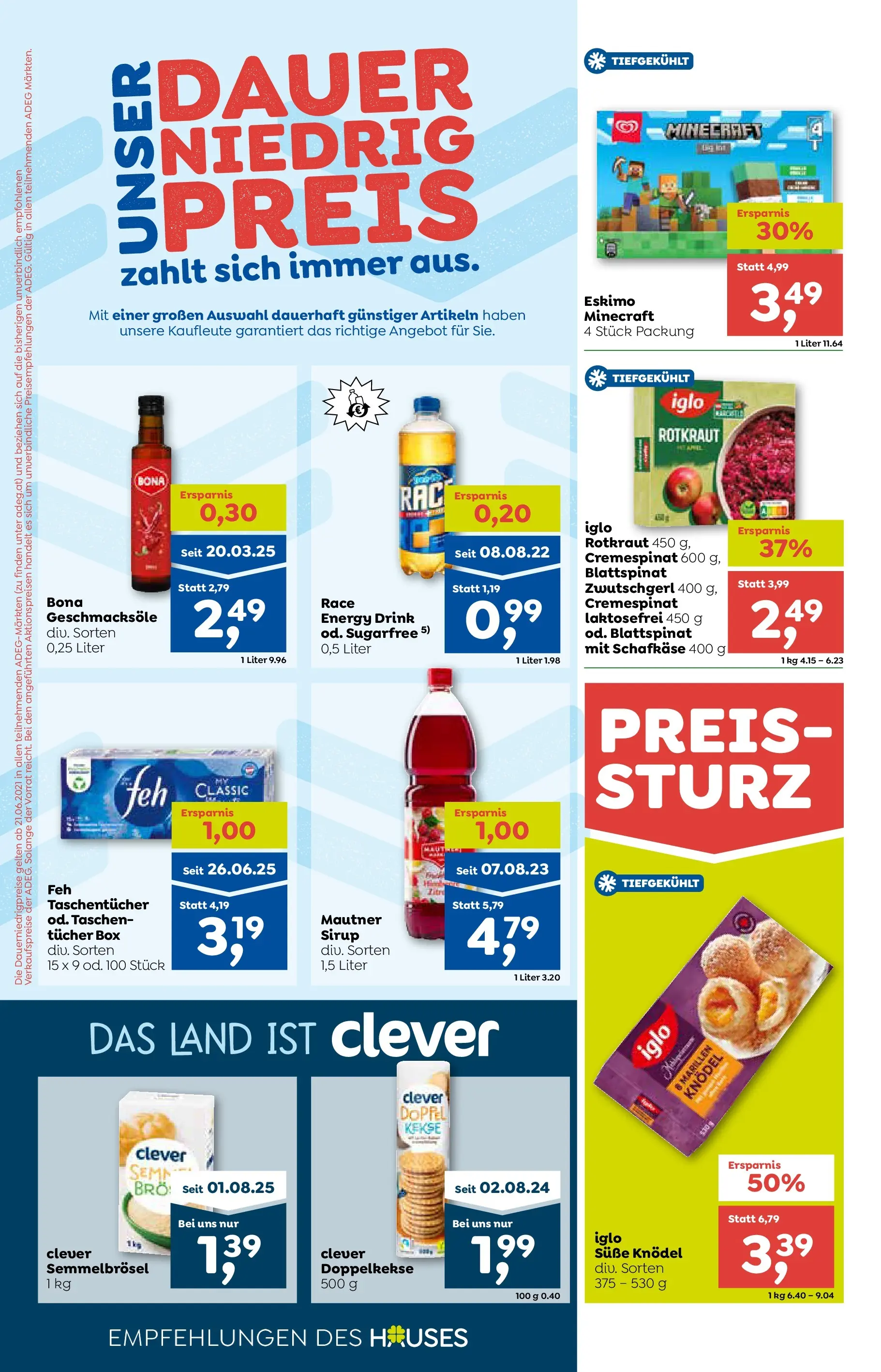 ADEG Hohenberg von 20.11.2025 - Aktuelle Angebote | Seite: 6 | Produkte: Kekse, Box