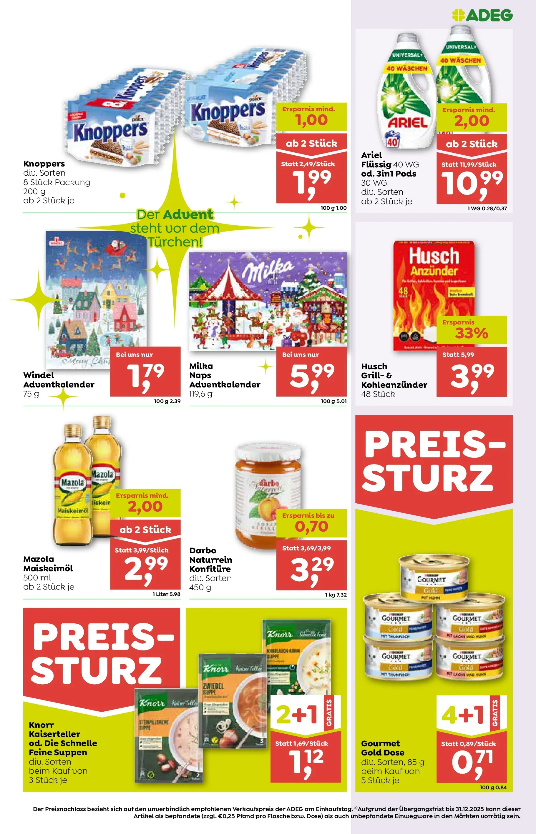 ADEG Hohenberg von 20.11.2025 - Aktuelle Angebote | Seite: 7 | Produkte: Grill