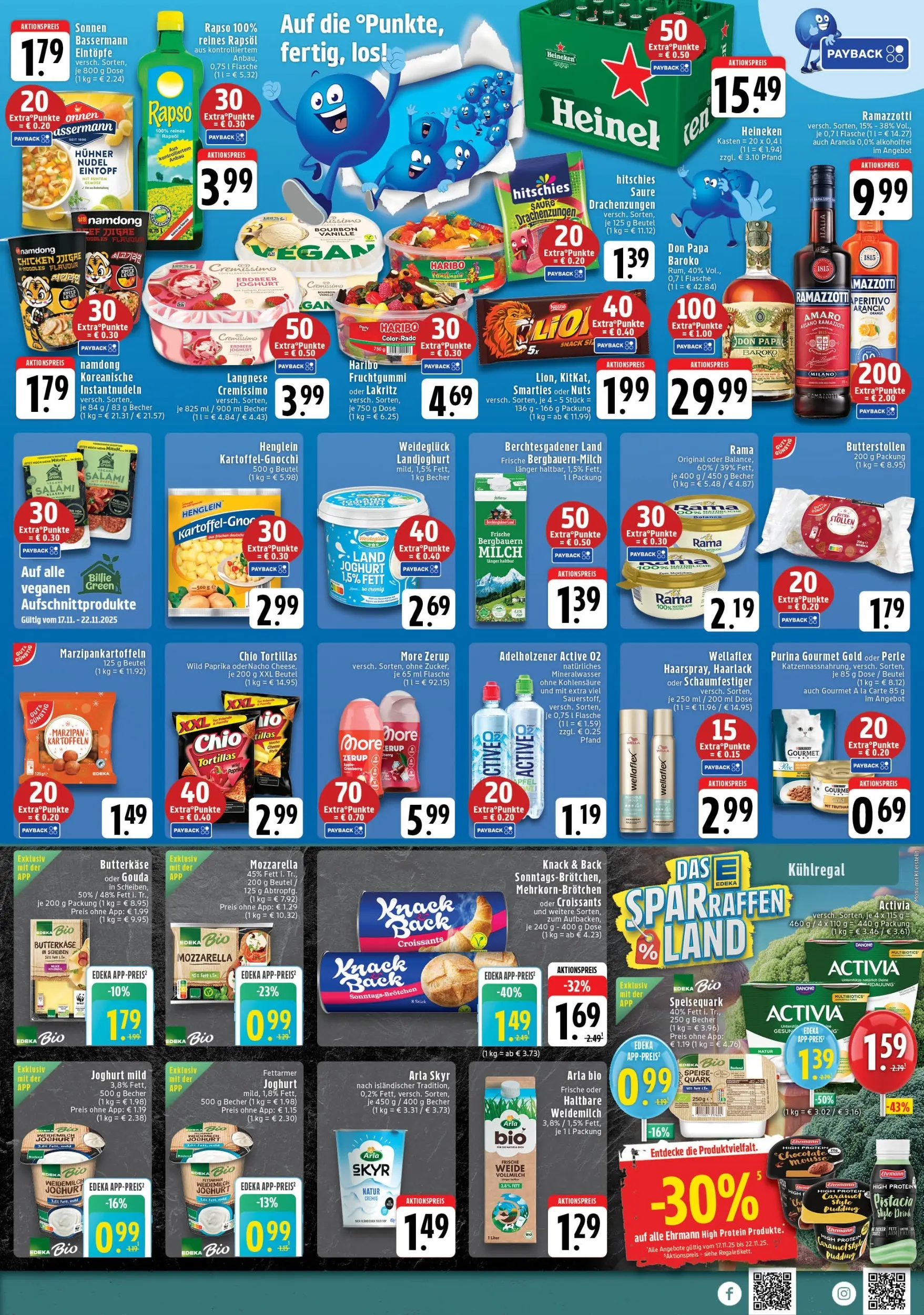 Edeka prospekt Mönchengladbach	 (ab 17.11.2025) » Angebote Online | Seite: 5 | Produkte: Quark, Heineken, Arla skyr, Chips