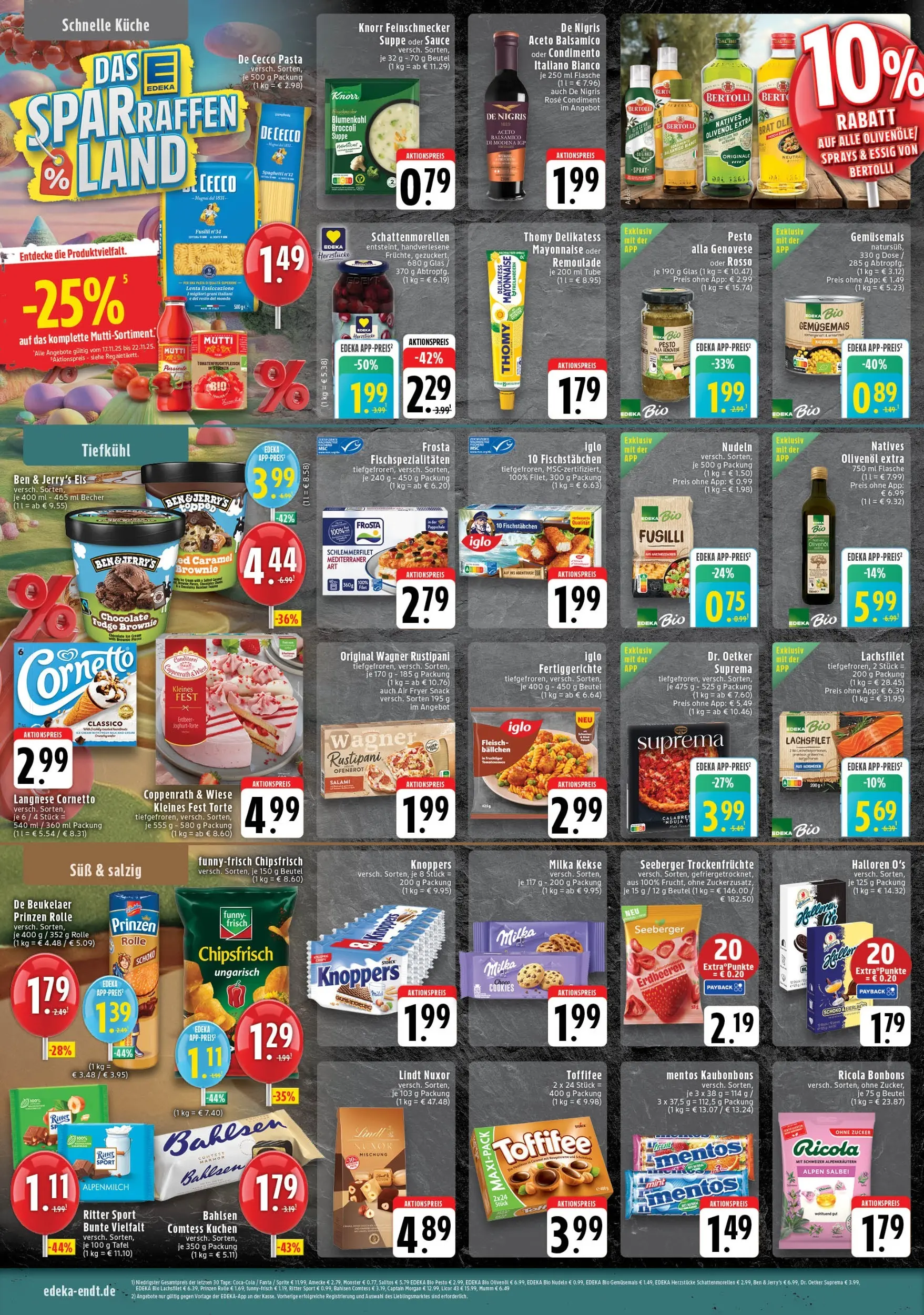 Edeka prospekt Mönchengladbach	 (ab 17.11.2025) » Angebote Online | Seite: 6 | Produkte: Küche, Monster, Blumenkohl, Fleisch