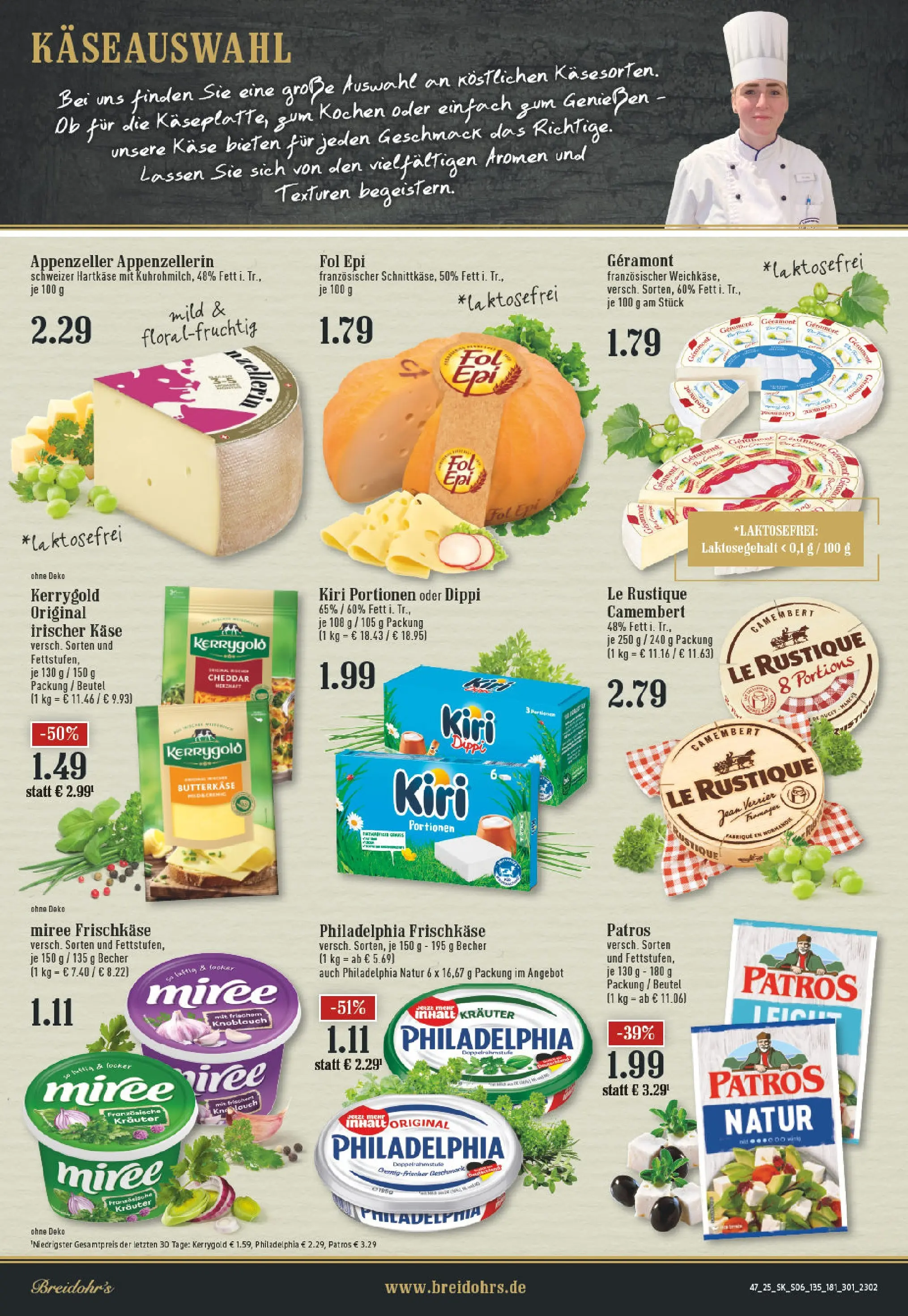 Edeka prospekt Hilden	 (ab 17.11.2025) » Angebote Online | Seite: 6 | Produkte: Geramont, Philadelphia, Knoblauch, Frischkase