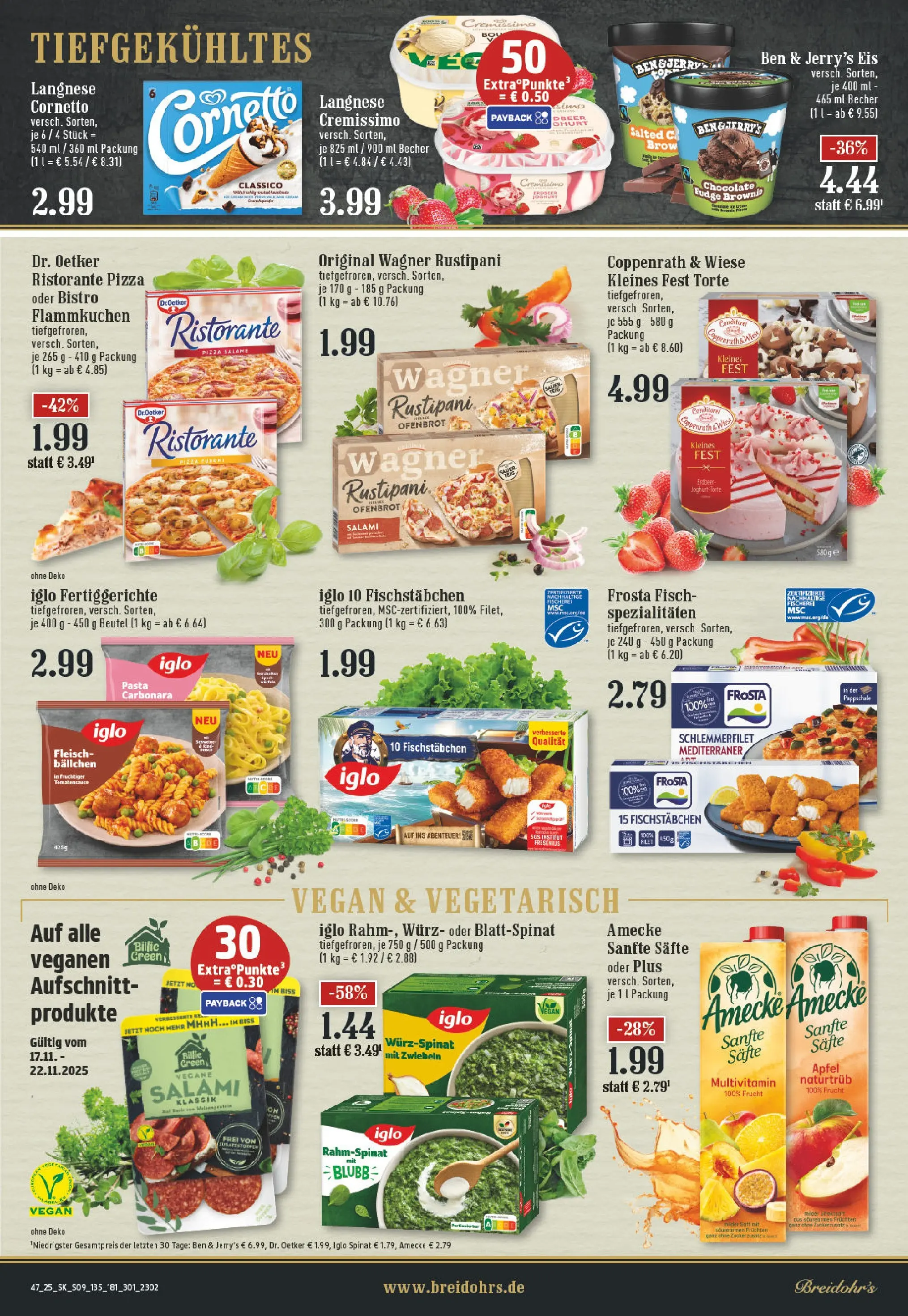 Edeka prospekt Hilden	 (ab 17.11.2025) » Angebote Online | Seite: 9 | Produkte: Iglo, Fisch, Zwiebeln, Fertiggerichte