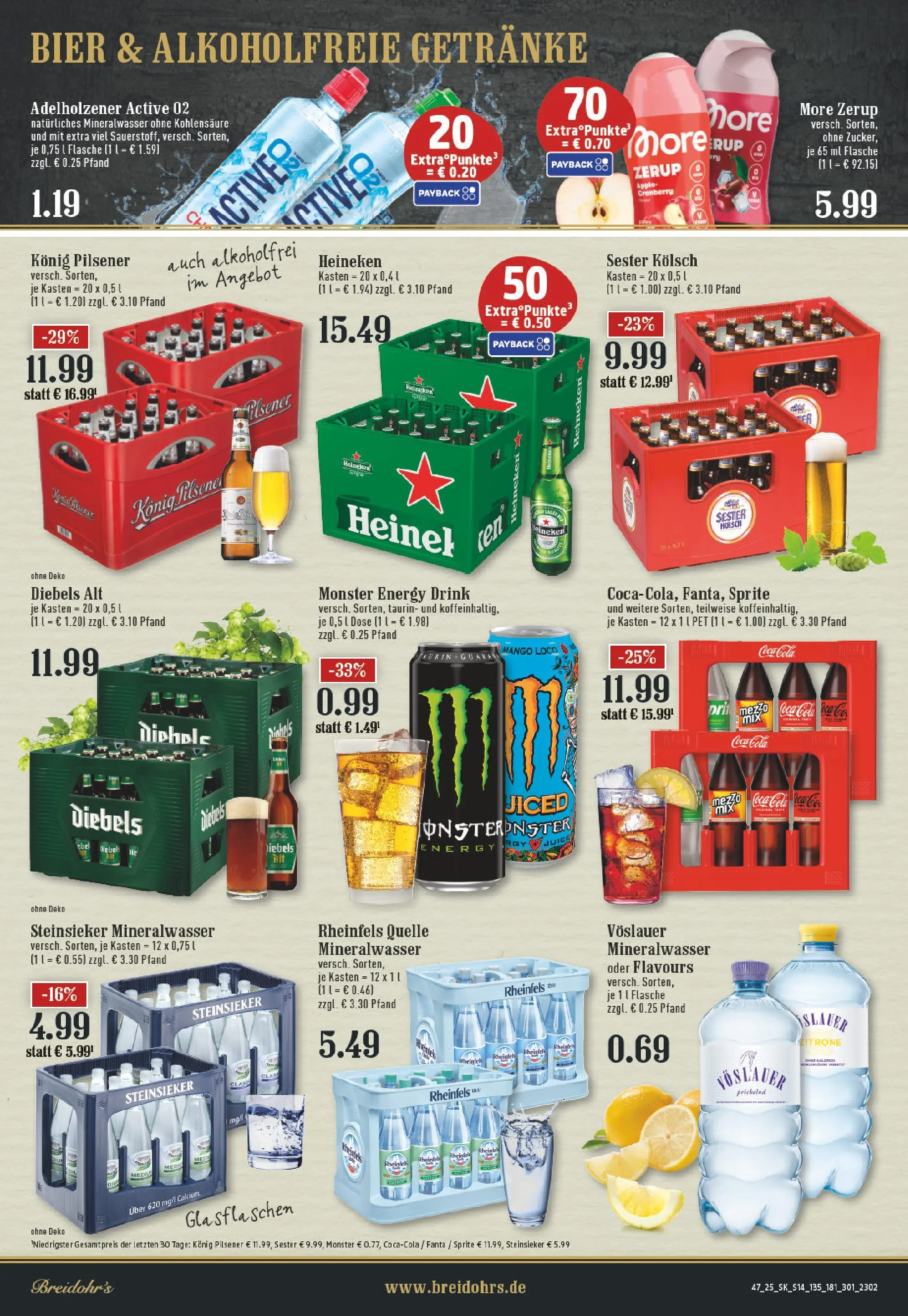 Edeka prospekt Hilden	 (ab 17.11.2025) » Angebote Online | Seite: 14 | Produkte: Konig pilsener, Energy, Bier, Heineken