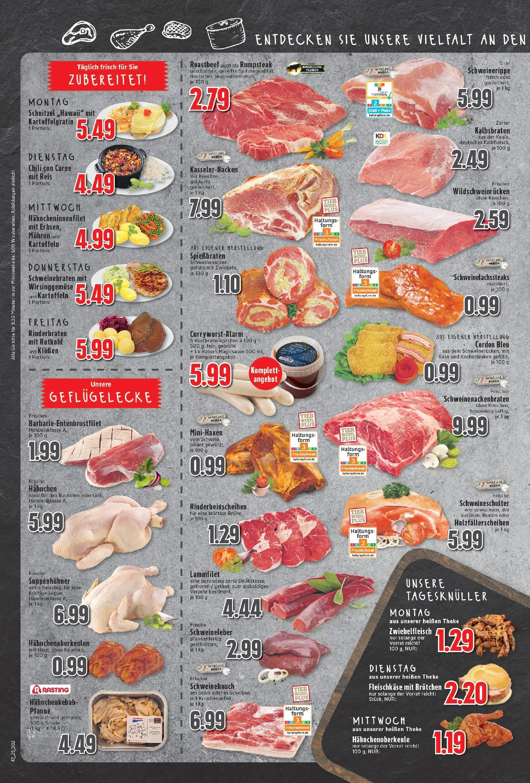 Edeka prospekt Neukirchen-Vluyn	 (ab 17.11.2025) » Angebote Online | Seite: 2 | Produkte: Mikrowelle, Käse, Theke, PC