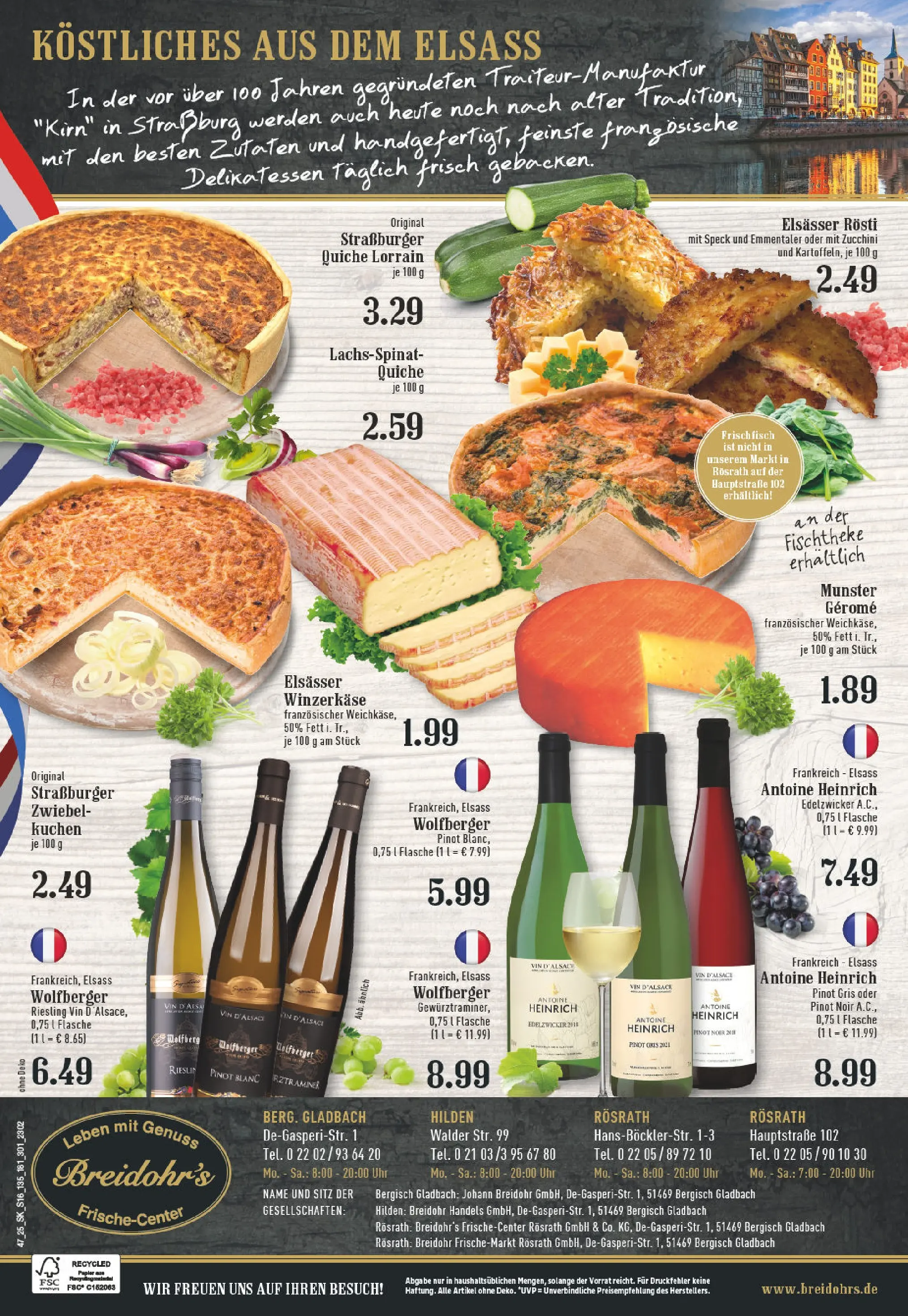 Edeka prospekt Hilden	 (ab 17.11.2025) » Angebote Online | Seite: 16 | Produkte: Fisch, Zucchini, Kuchen, Uhr