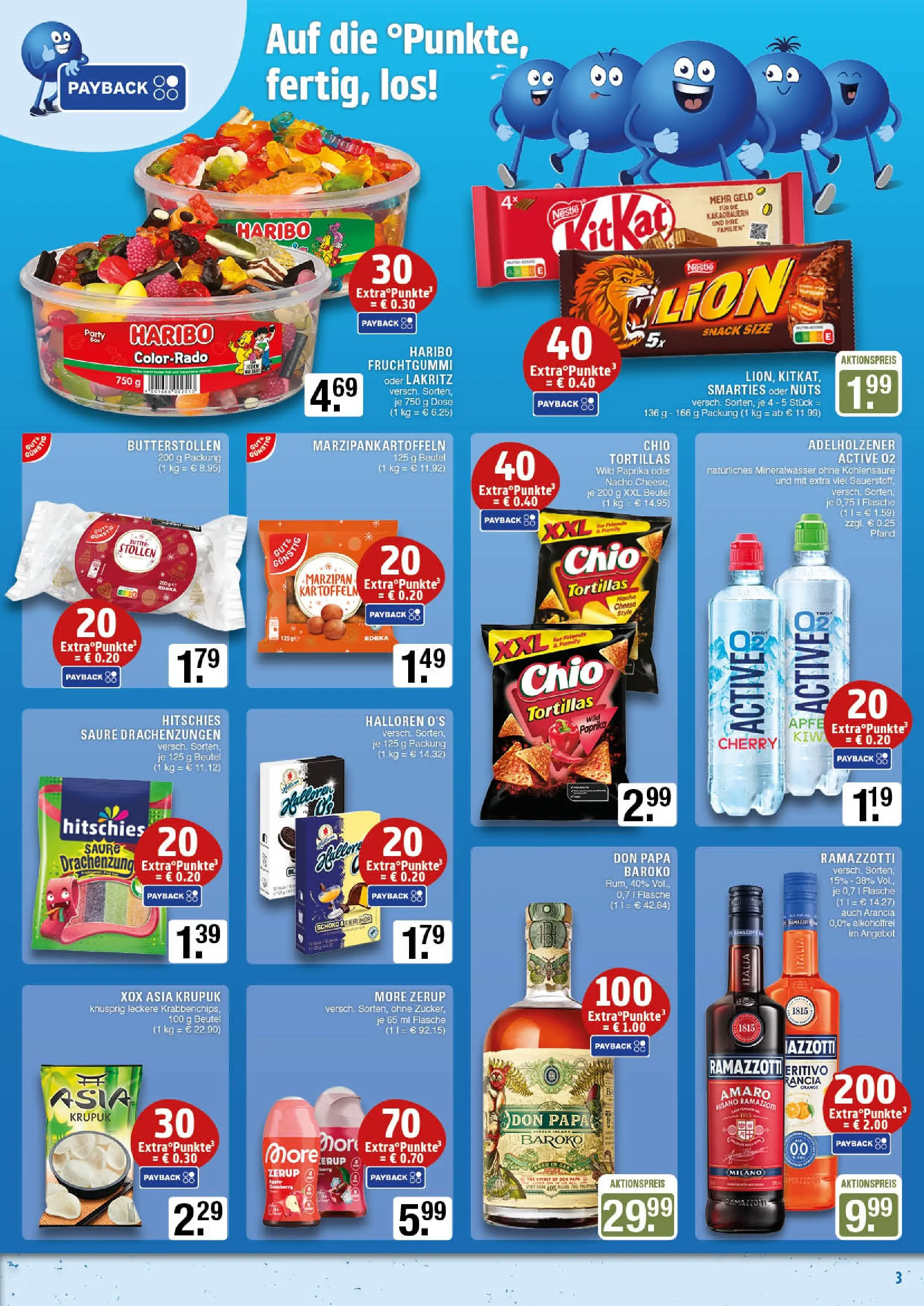 Edeka prospekt Marl	 (ab 17.11.2025) » Angebote Online | Seite: 3 | Produkte: Rum, Adelholzener, Kartoffeln, Ramazzotti