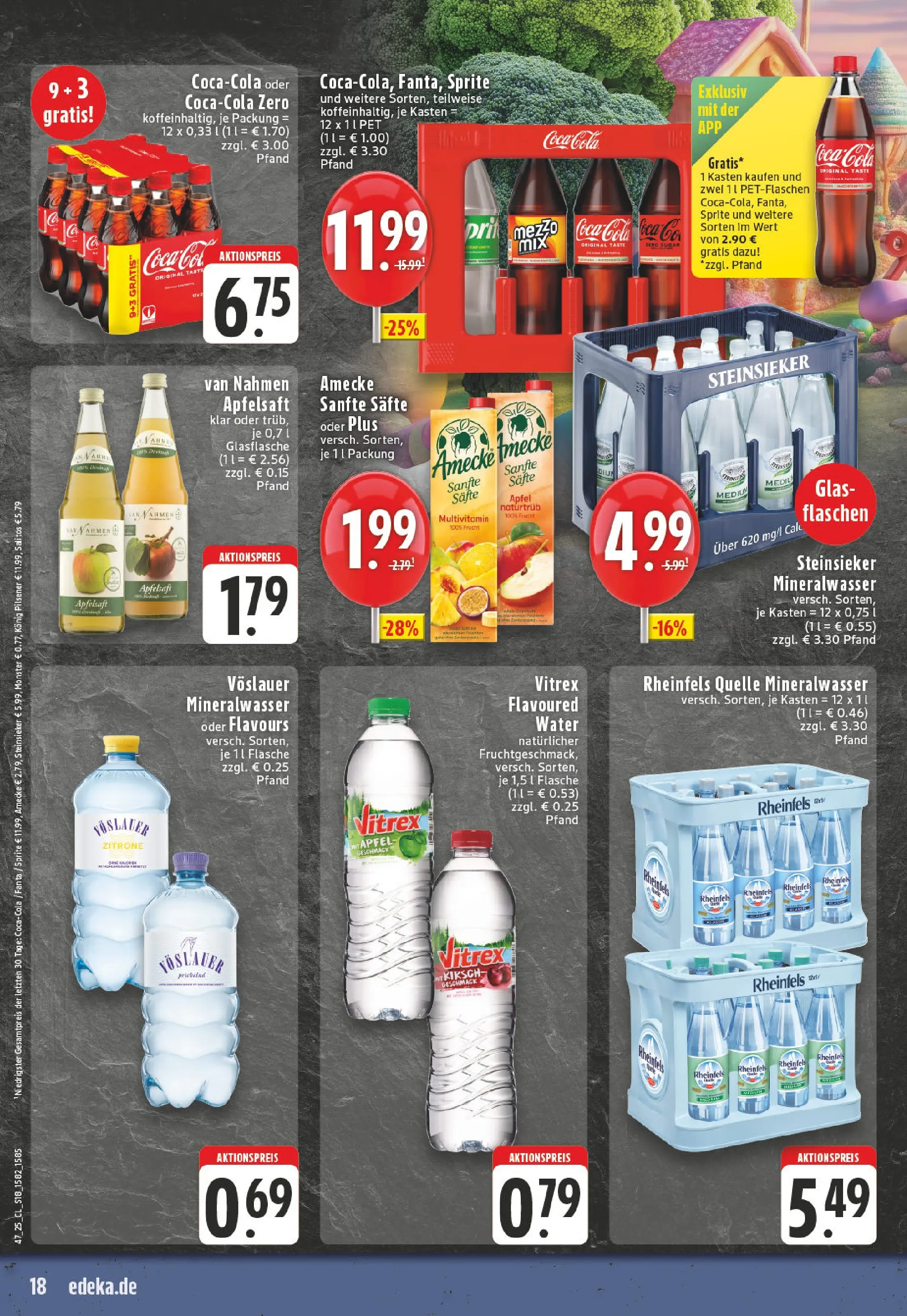 Edeka prospekt Oelde	 (ab 17.11.2025) » Angebote Online | Seite: 18 | Produkte: Konig pilsener, Apfelsaft, Apple, Zitrone