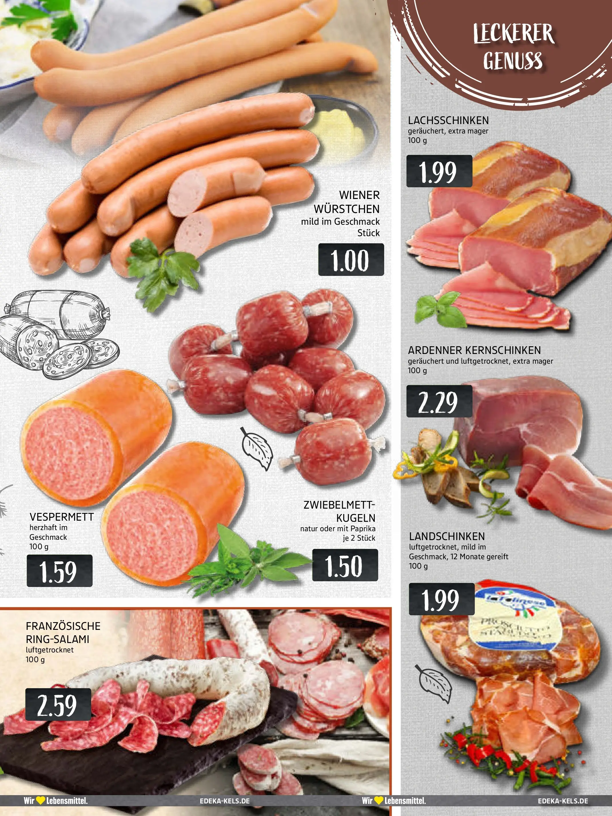 Edeka prospekt Ratingen	 (ab 17.11.2025) » Angebote Online | Seite: 5 | Produkte: Wiener wurstchen, Paprika, Salami