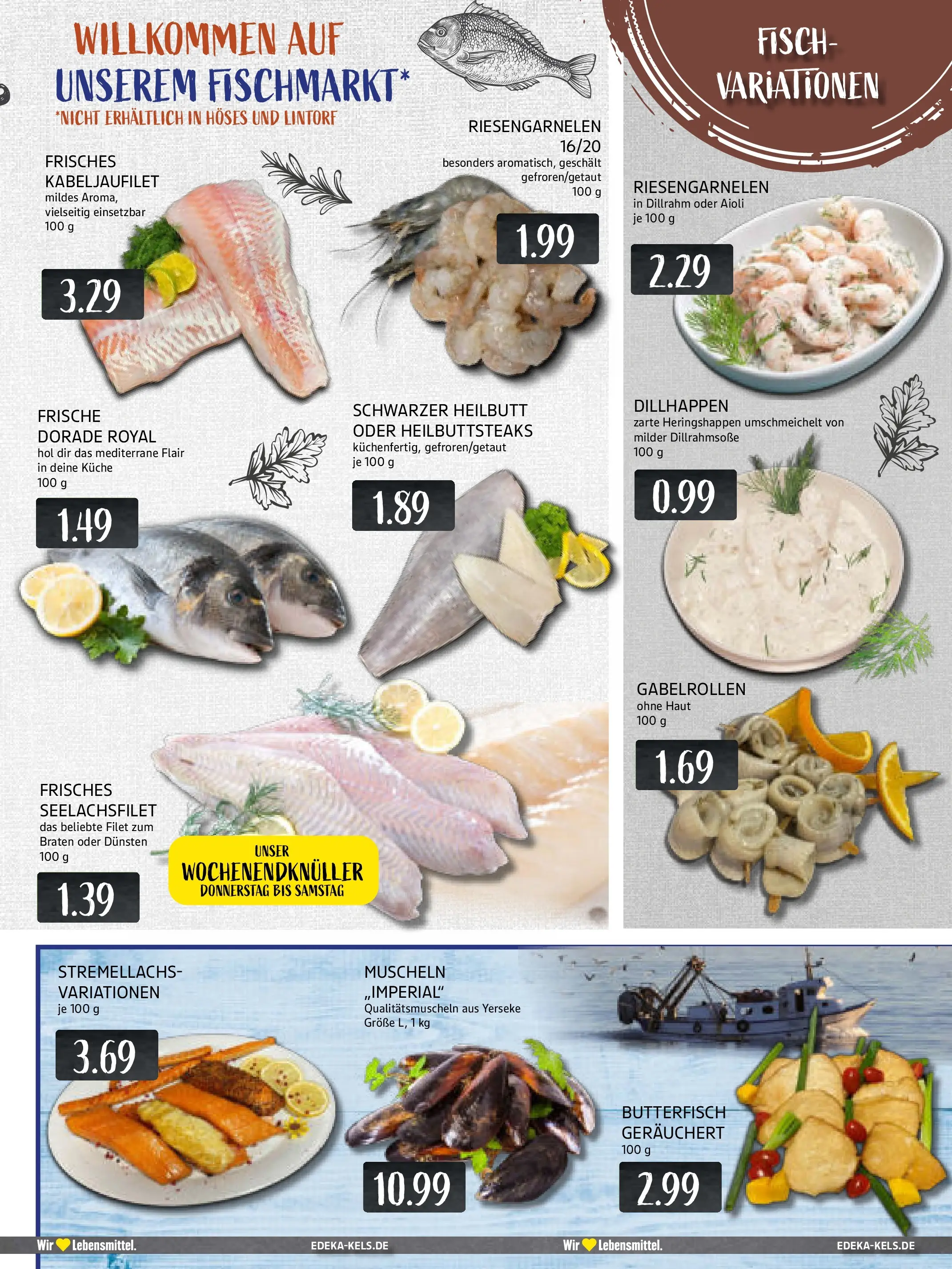 Edeka prospekt Ratingen	 (ab 17.11.2025) » Angebote Online | Seite: 7 | Produkte: Dorade, Küche, Fisch