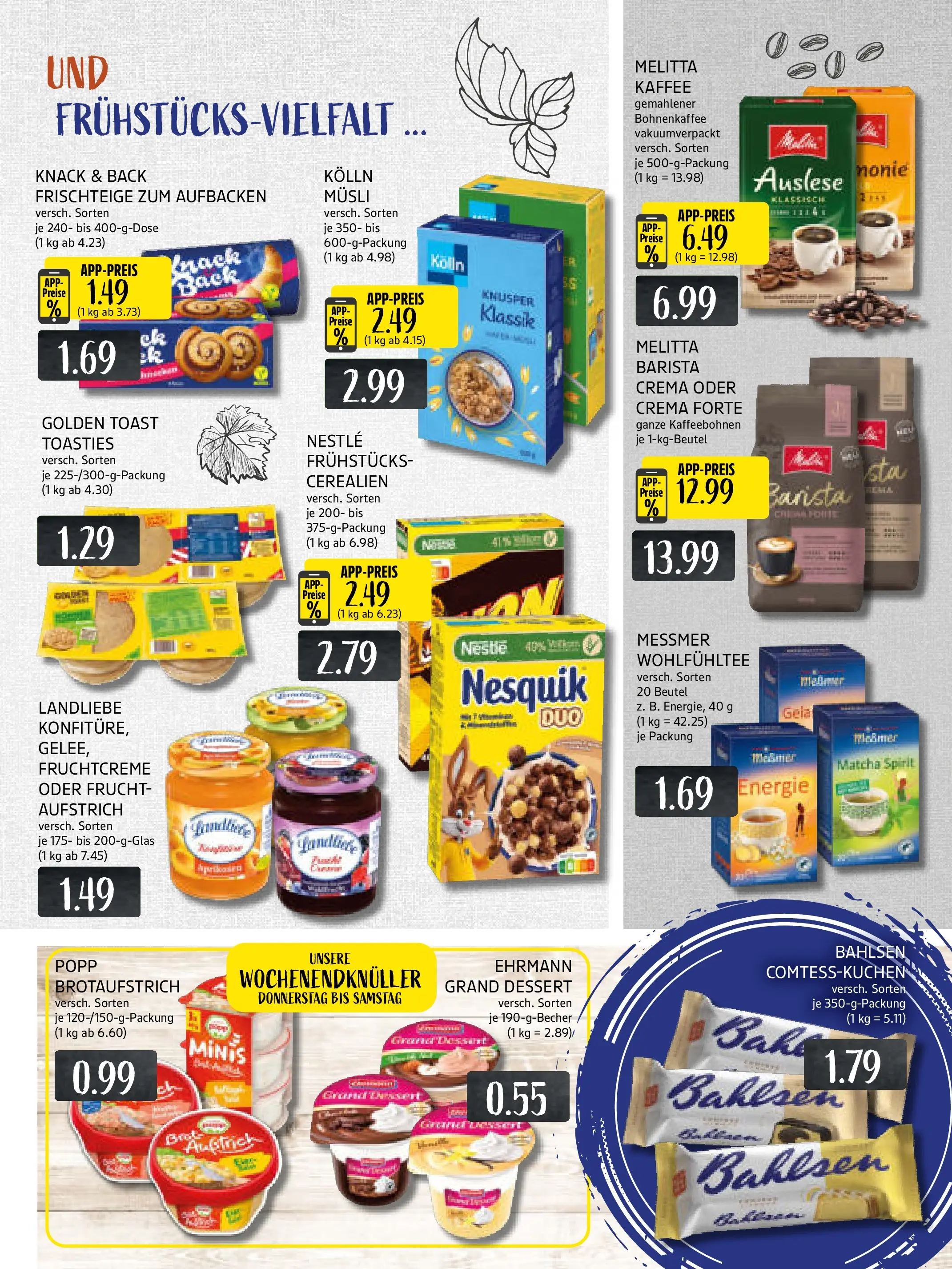 Edeka prospekt Ratingen	 (ab 17.11.2025) » Angebote Online | Seite: 11 | Produkte: Musli, Kolln, Kolln musli, Ehrmann grand dessert