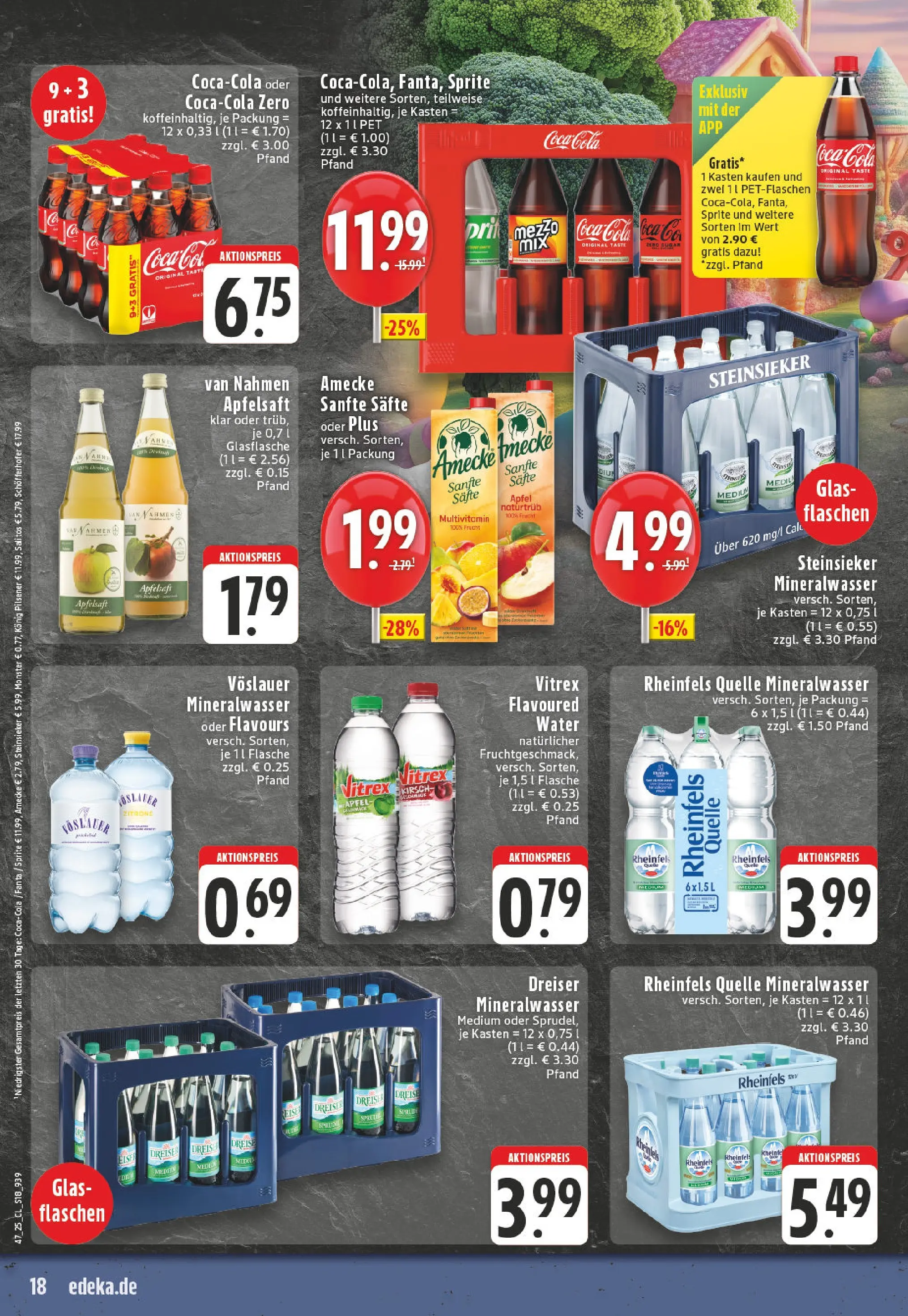 Edeka prospekt Iserlohn	 (ab 17.11.2025) » Angebote Online | Seite: 18 | Produkte: Fanta, Konig pilsener, Apple, Monster