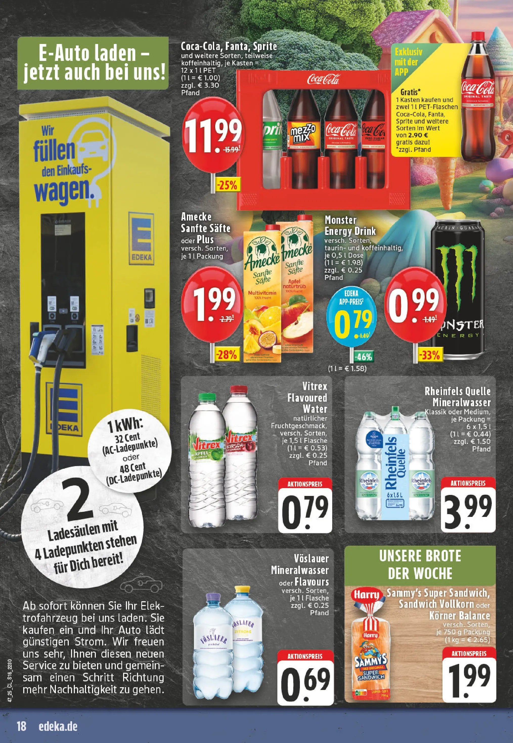 Edeka prospekt Leverkusen	 (ab 17.11.2025) » Angebote Online | Seite: 18 | Produkte: Coca cola, Sprite, Energy, Mineralwasser