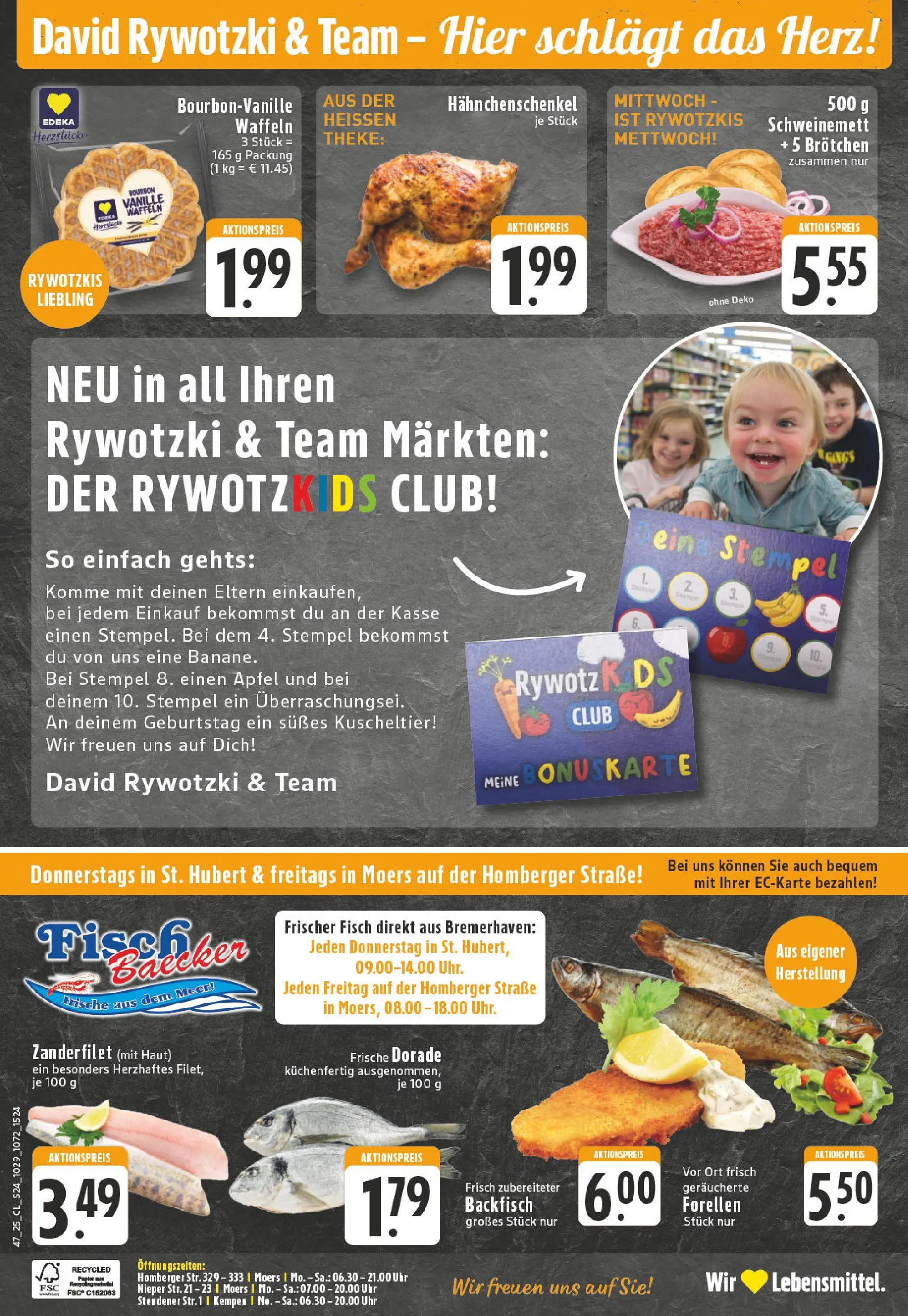 Edeka prospekt Kempen	 (ab 17.11.2025) » Angebote Online | Seite: 24 | Produkte: Äpfel, Waffeln, Fisch, Bourbon