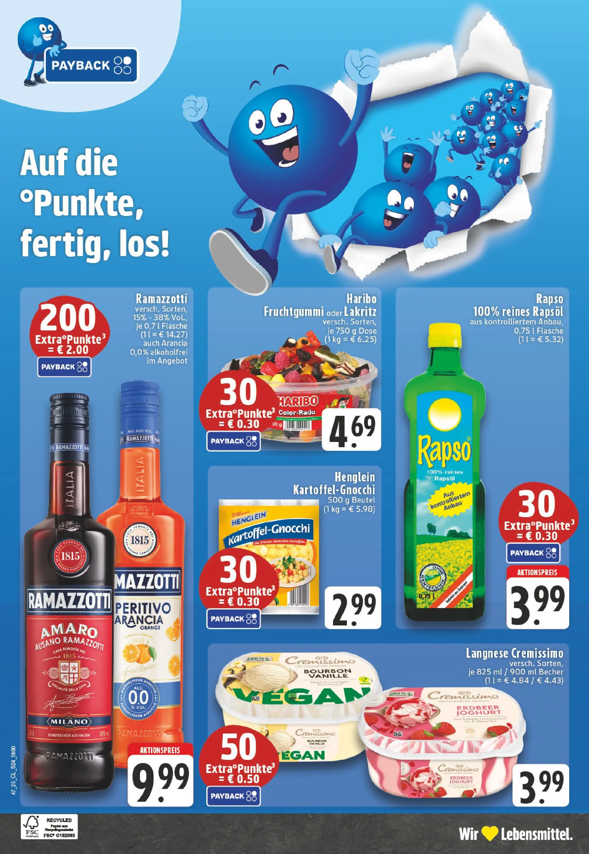 Edeka prospekt Borgholzhausen	 (ab 17.11.2025) » Angebote Online | Seite: 24 | Produkte: Cremissimo, Rama, Kartoffeln, Bourbon