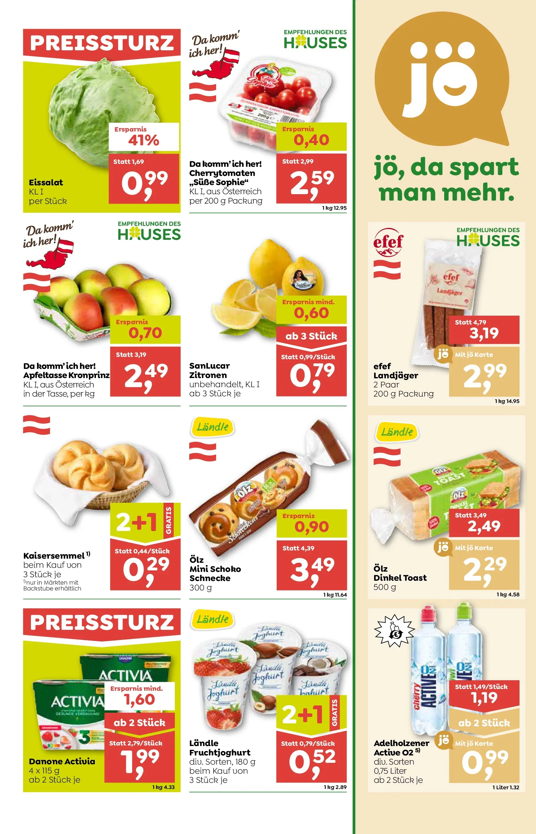 ADEG  Sonntag von 20.11.2025 - Aktuelle Angebote | Seite: 3 | Produkte: Joghurt