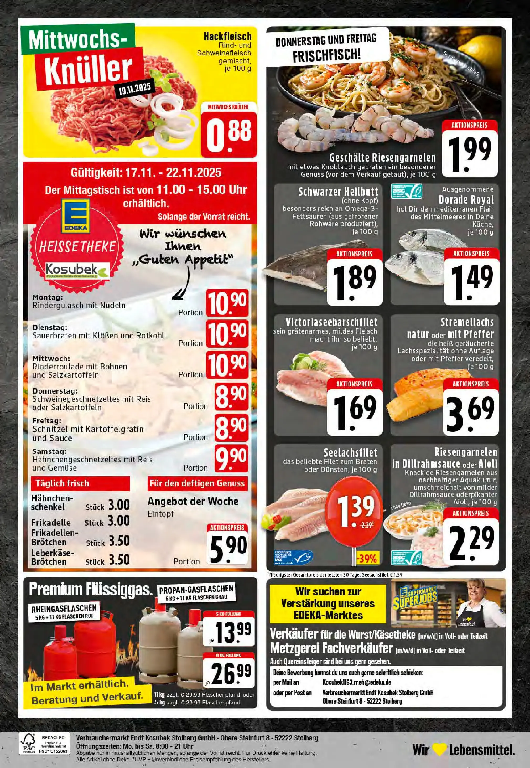 Edeka prospekt Stolberg	 (ab 17.11.2025) » Angebote Online | Seite: 24 | Produkte: Schnitzel, Gemüse, Fleisch, Leberkase