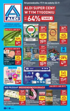 Pogląd oferty "Aldi - Nie przegap tych okazji w ALDI" - ważna od 16.11.2025