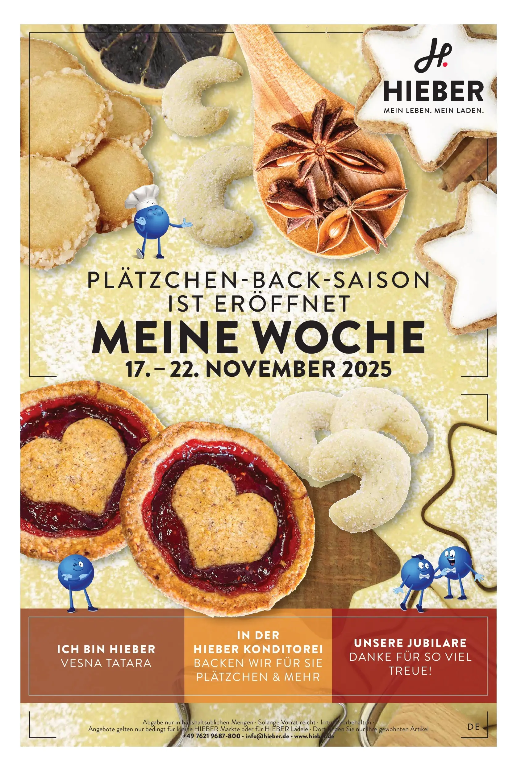 Entdecke - Hieber's Frischecenter: Meine Woche (ab 16.11.2025) zum Blättern | Seite: 1