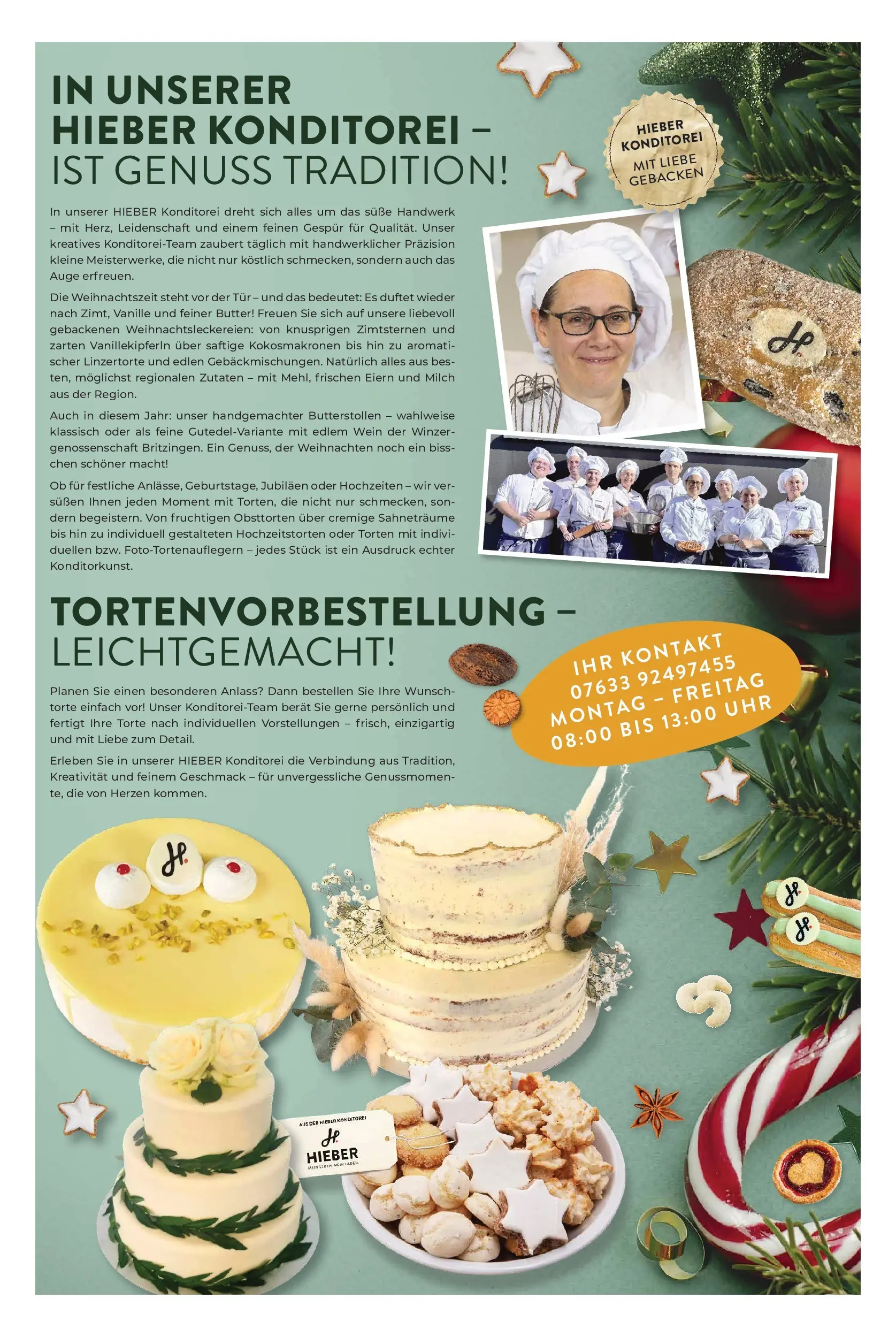 Entdecke - Hieber's Frischecenter: Meine Woche (ab 16.11.2025) zum Blättern | Seite: 2 | Produkte: Milch, Butter, Tür, Uhr