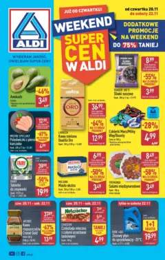 Pogląd oferty "Aldi Gazetka - Okazje na weekend" - ważna od 20.11.2025