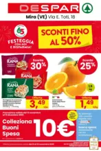 Despar Sconti fino al 50% - al 23.11.2025
