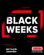Cadoro Black weeks - al 26.11.2025