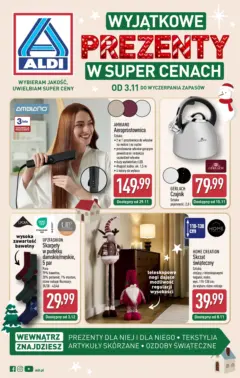 Pogląd oferty "Aldi Gazetka - Katalog prezentowy" - ważna od 03.11.2025