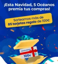¡Esta Navidad en 5 Océanos premiamos tus compras!
