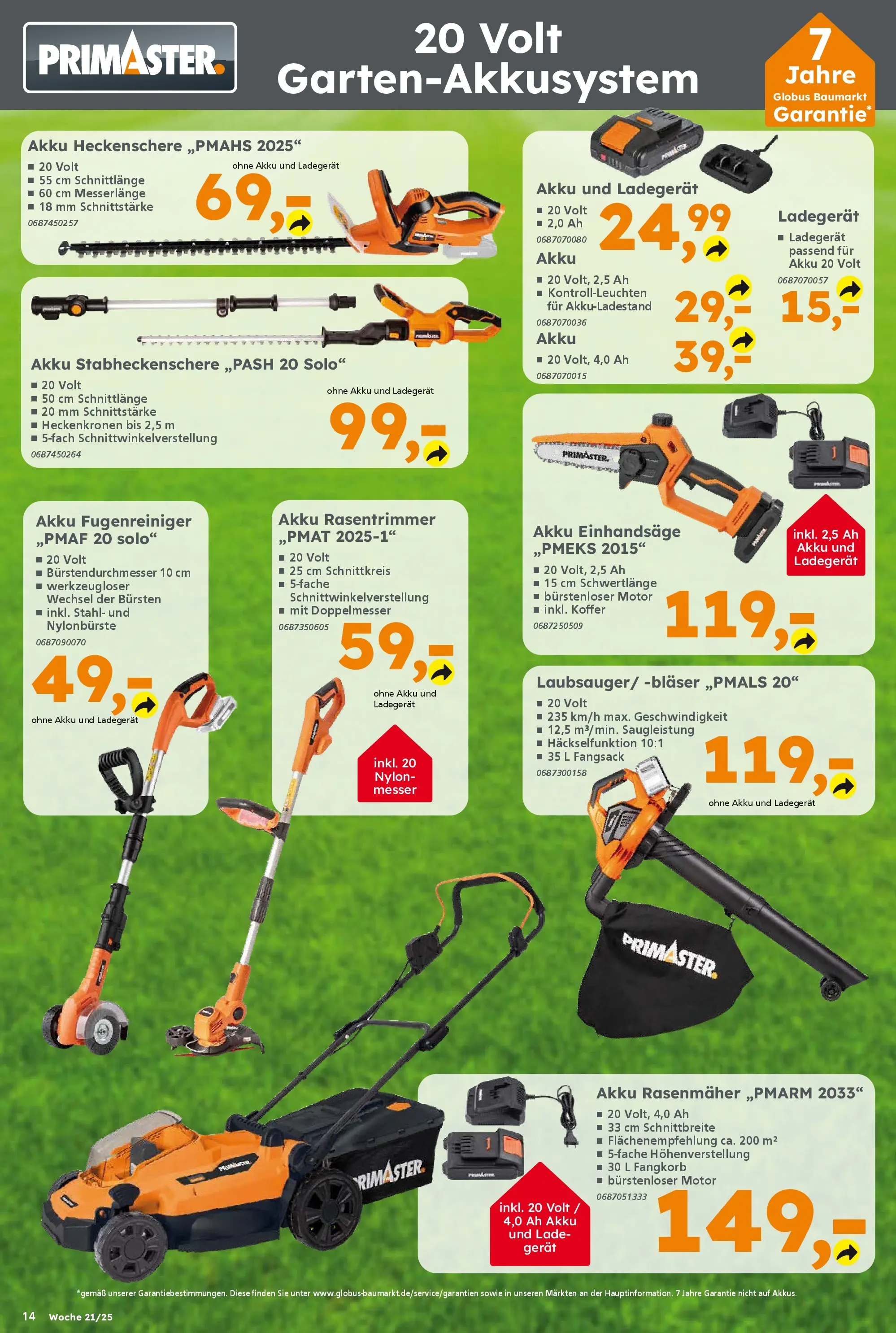 Globus Baumarkt prospekt Forchheim	 (ab 16.11.2025) zum Blättern | Seite: 14 | Produkte: Rasenmäher, Koffer, Ladegerät