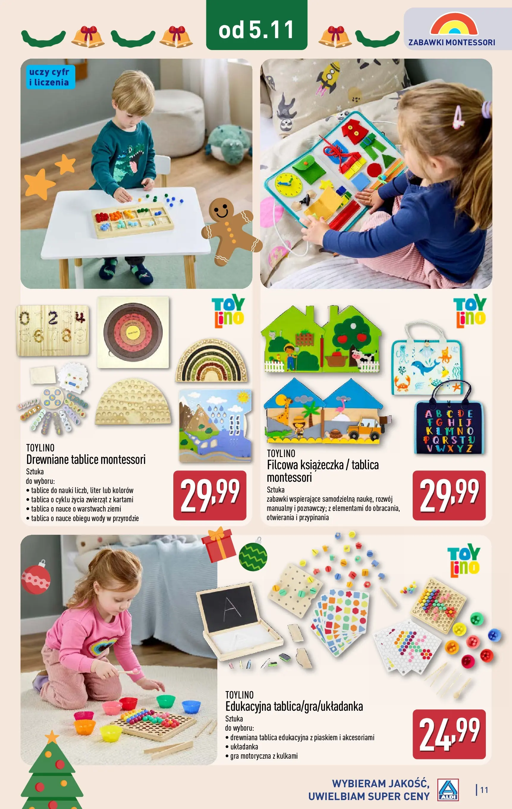 Aldi gazetka od 05.11.2025 | Boże Narodzenie 🎄🎁 | Strona: 11 | Produkty: Gra