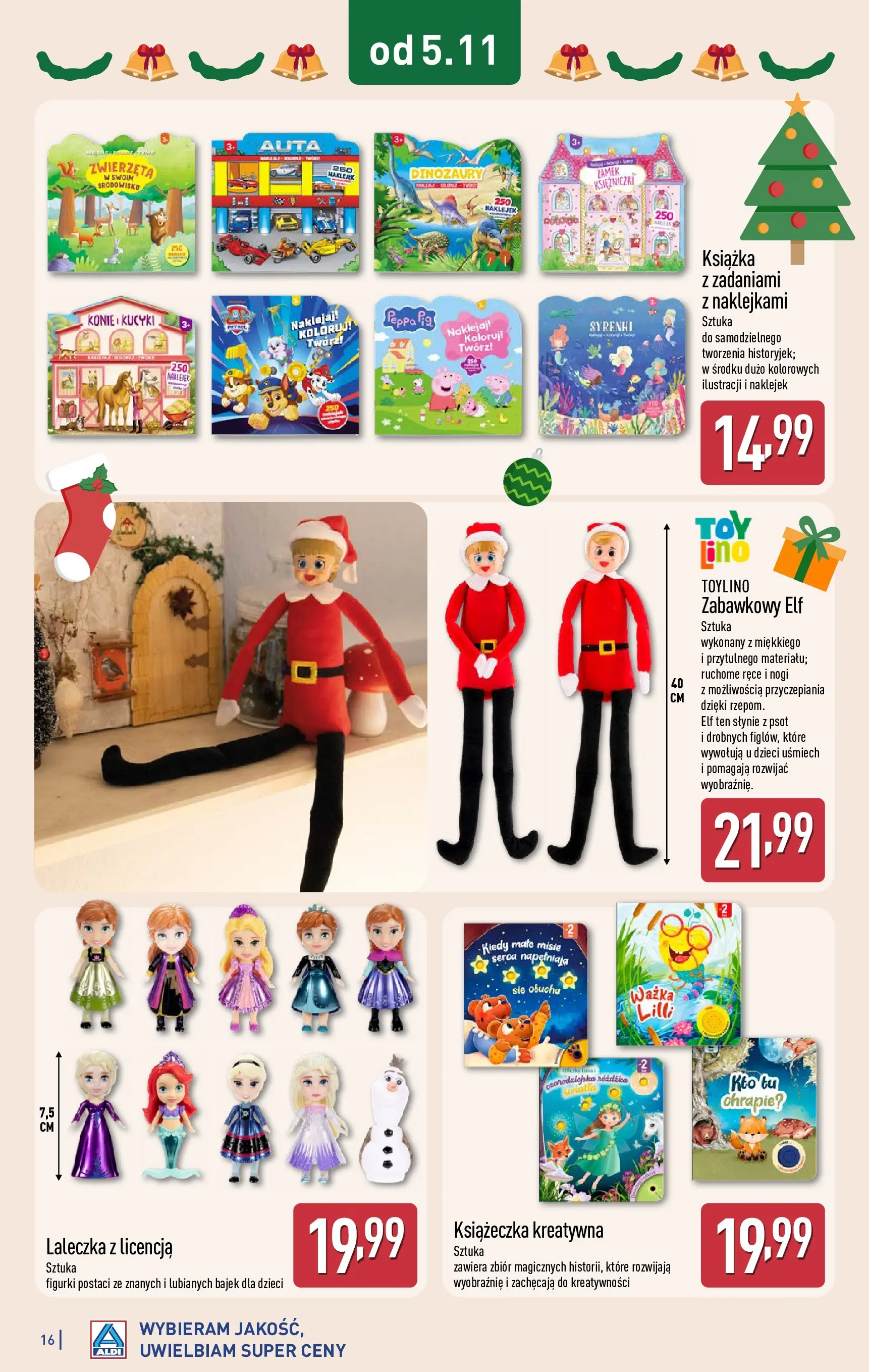 Aldi gazetka od 05.11.2025 | Boże Narodzenie 🎄🎁 | Strona: 16 | Produkty: Figurki