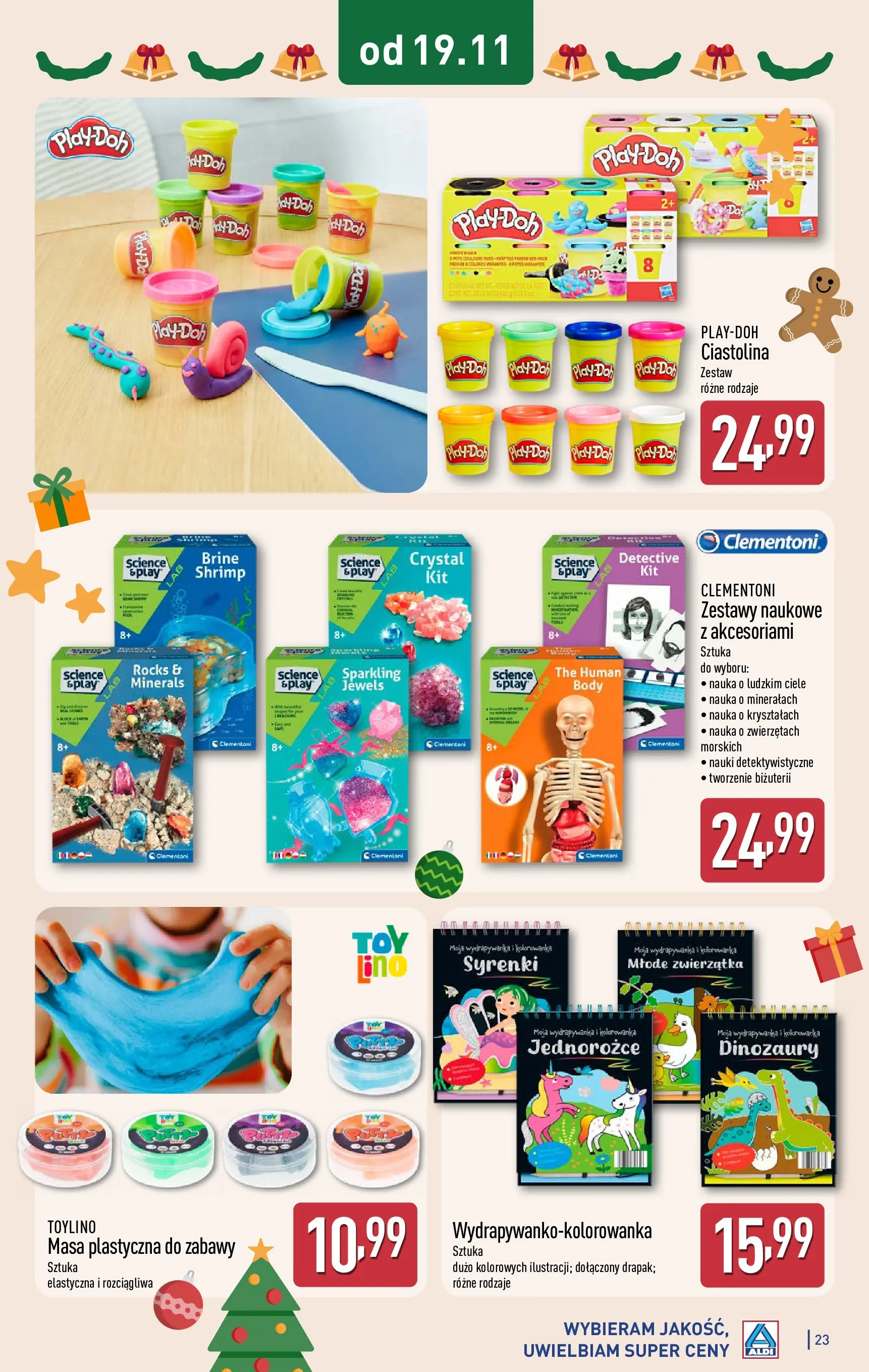 Aldi gazetka od 05.11.2025 | Boże Narodzenie 🎄🎁 | Strona: 23 | Produkty: Body