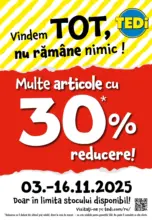 Catalog TEDi până în data de 23.11.2025