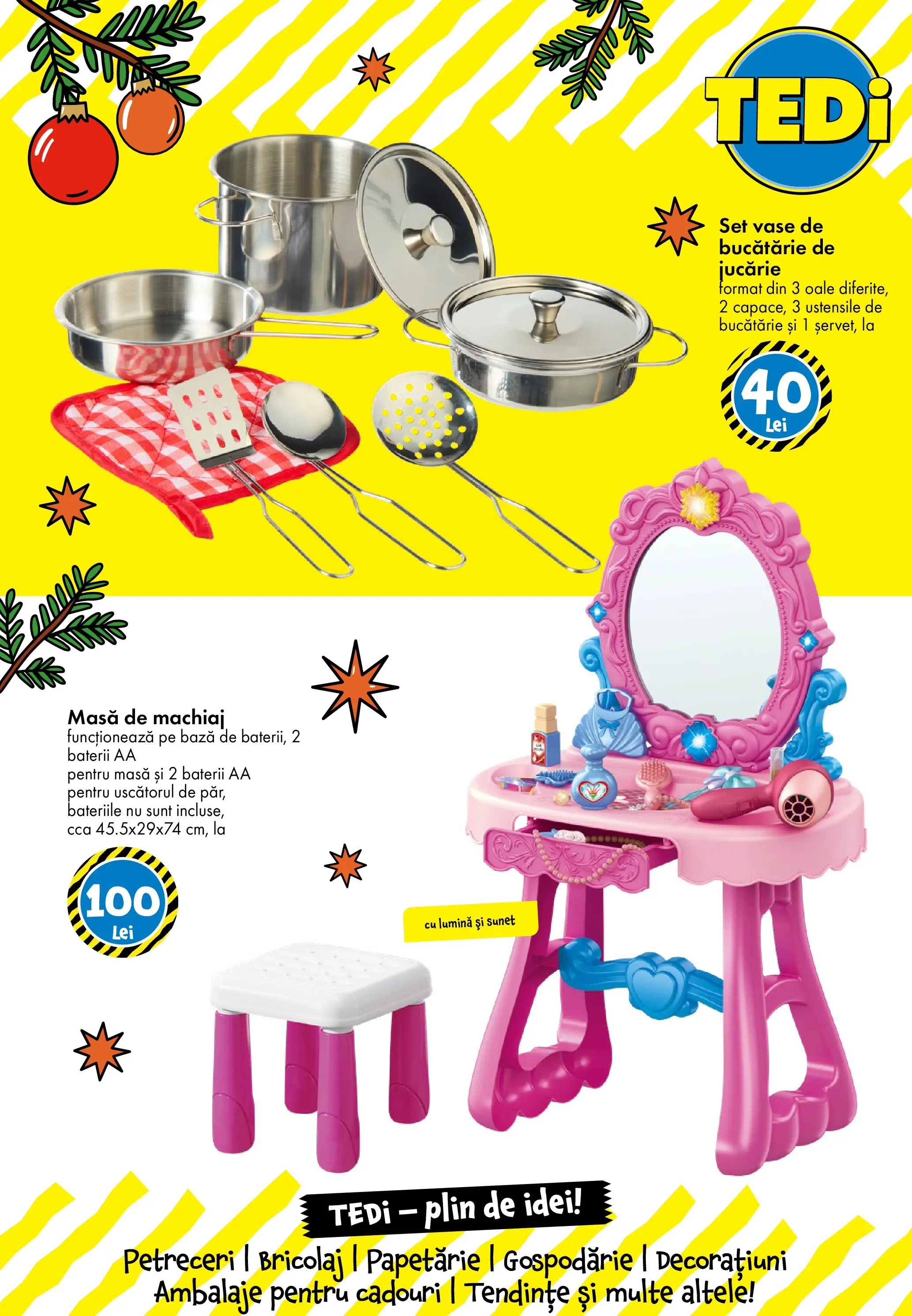 TEDi - Catalog TEDi până în data de 23.11.2025 - Oferta 13.11.2025 - 23.11.2025 | Pagină: 18 | Produse: Tavuk suyu, Masă, Bucătărie, Baterii