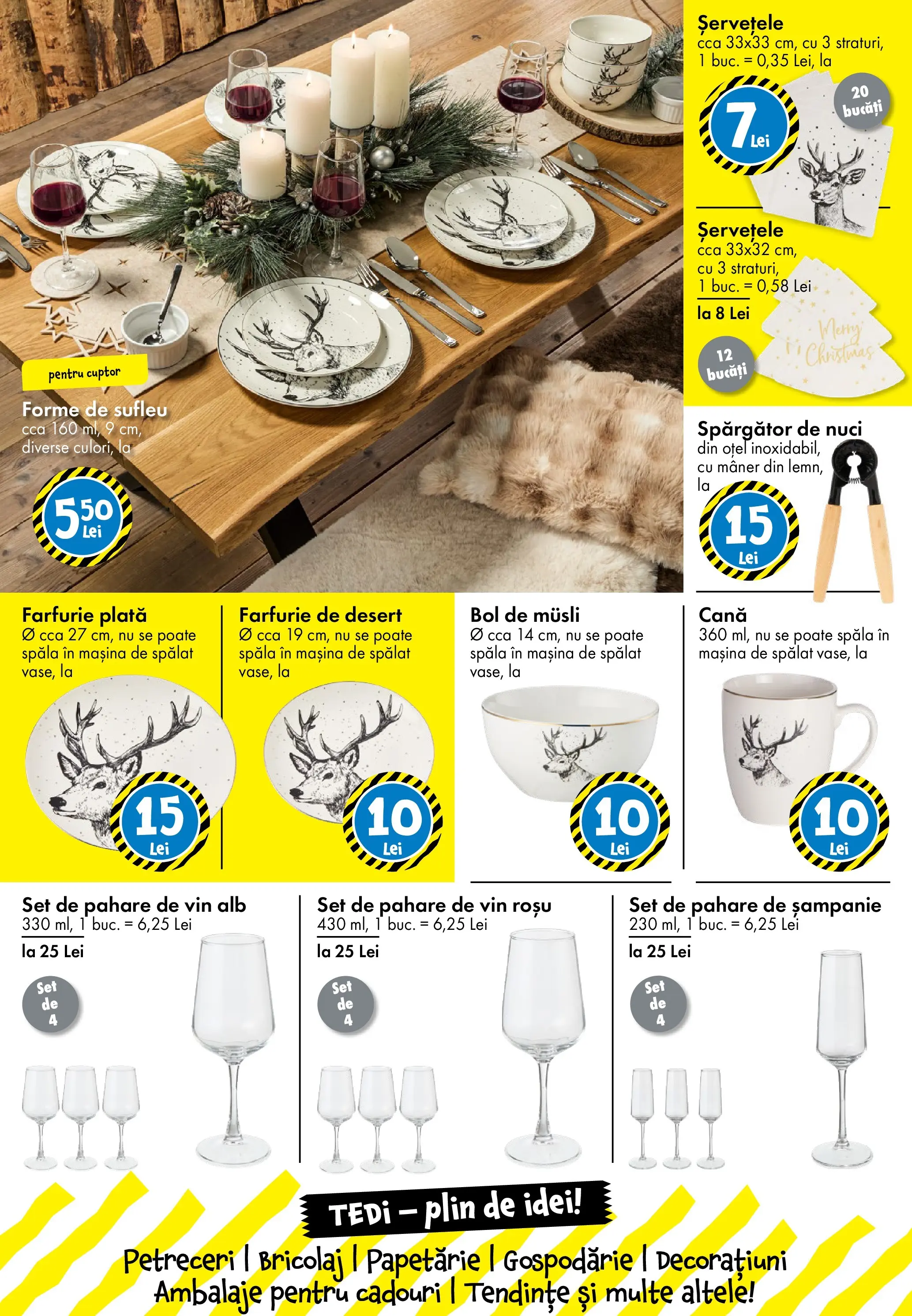 TEDi - Catalog TEDi până în data de 23.11.2025 - Oferta 13.11.2025 - 23.11.2025 | Pagină: 24 | Produse: Mașină De Spălat, Farfurie, Vin, Nuci