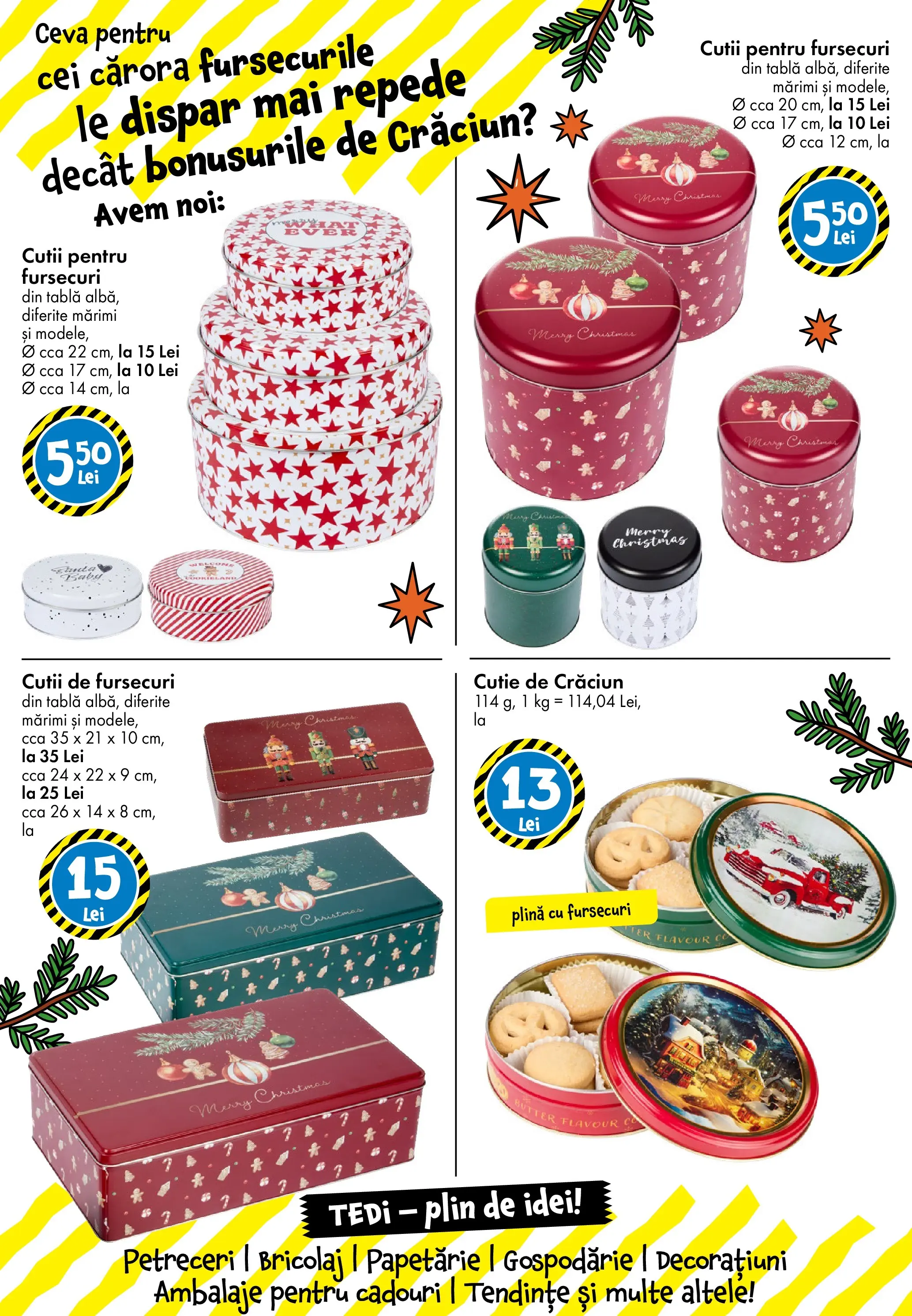 TEDi - Catalog TEDi până în data de 23.11.2025 - Oferta 13.11.2025 - 23.11.2025 | Pagină: 26 | Produse: Tablă, Cutie