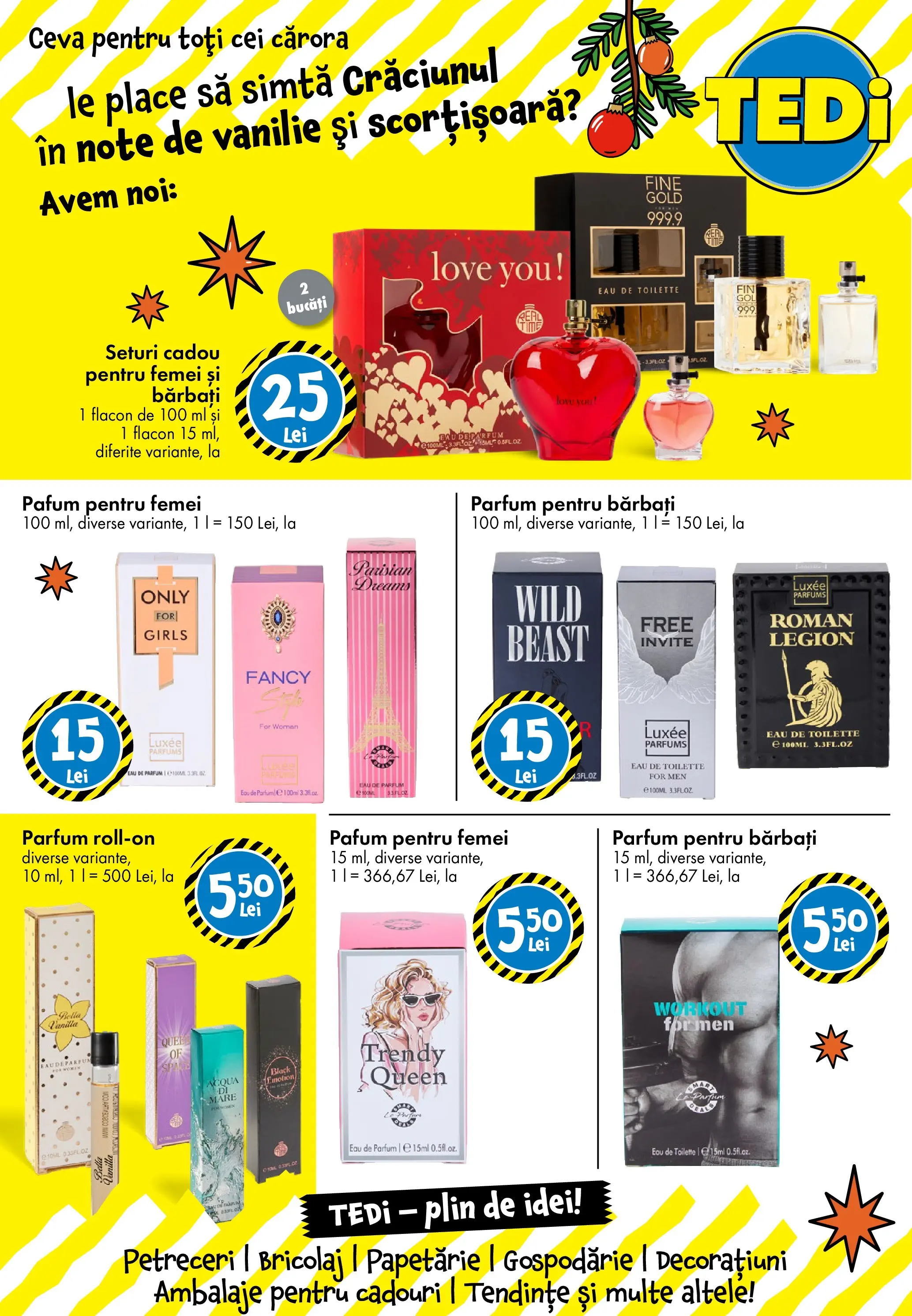 TEDi - Catalog TEDi până în data de 23.11.2025 - Oferta 13.11.2025 - 23.11.2025 | Pagină: 29 | Produse: Parfum