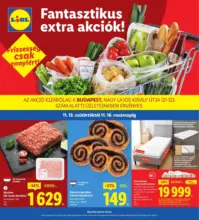 Lidl újság érvényessége 2025.11.16-ig-