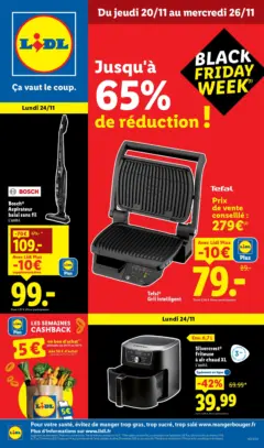 LIDL - Prévisualisation de LIDL - Retrouvez tous nos produits pour les fêtes, et profitez de nos offres pour le Black Friday valide à partir de 19.11.2025 LIDL - Prévisualisation de LIDL - Retrouvez tous nos produits pour les fêtes, et profitez de nos offres pour le Black Friday valide à partir de 19.11.2025