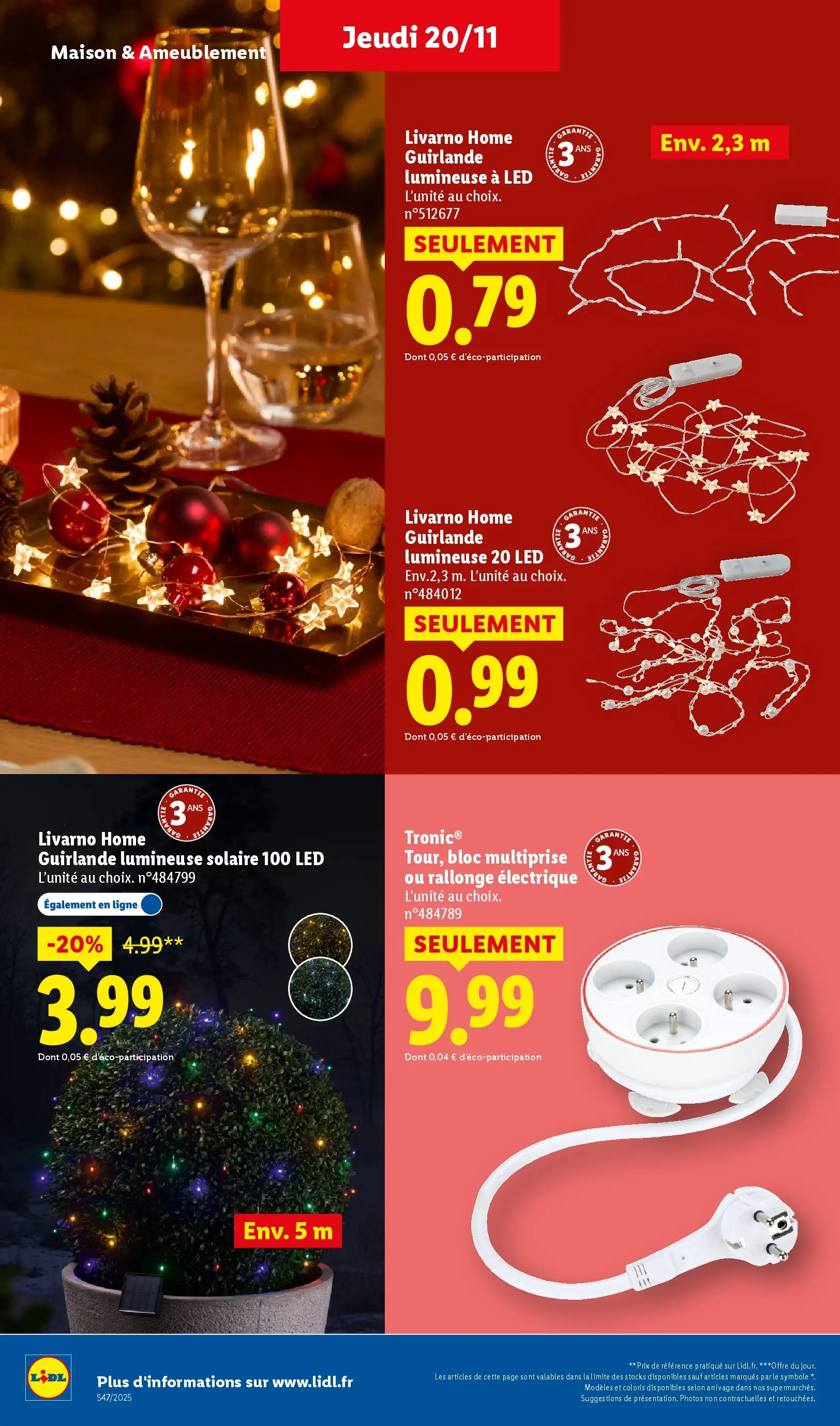 Catalogue LIDL du 19/11/2025 | Promo prospectus en ligne | Page: 46