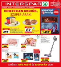 Interspar újság érvényessége 2025.11.19-ig