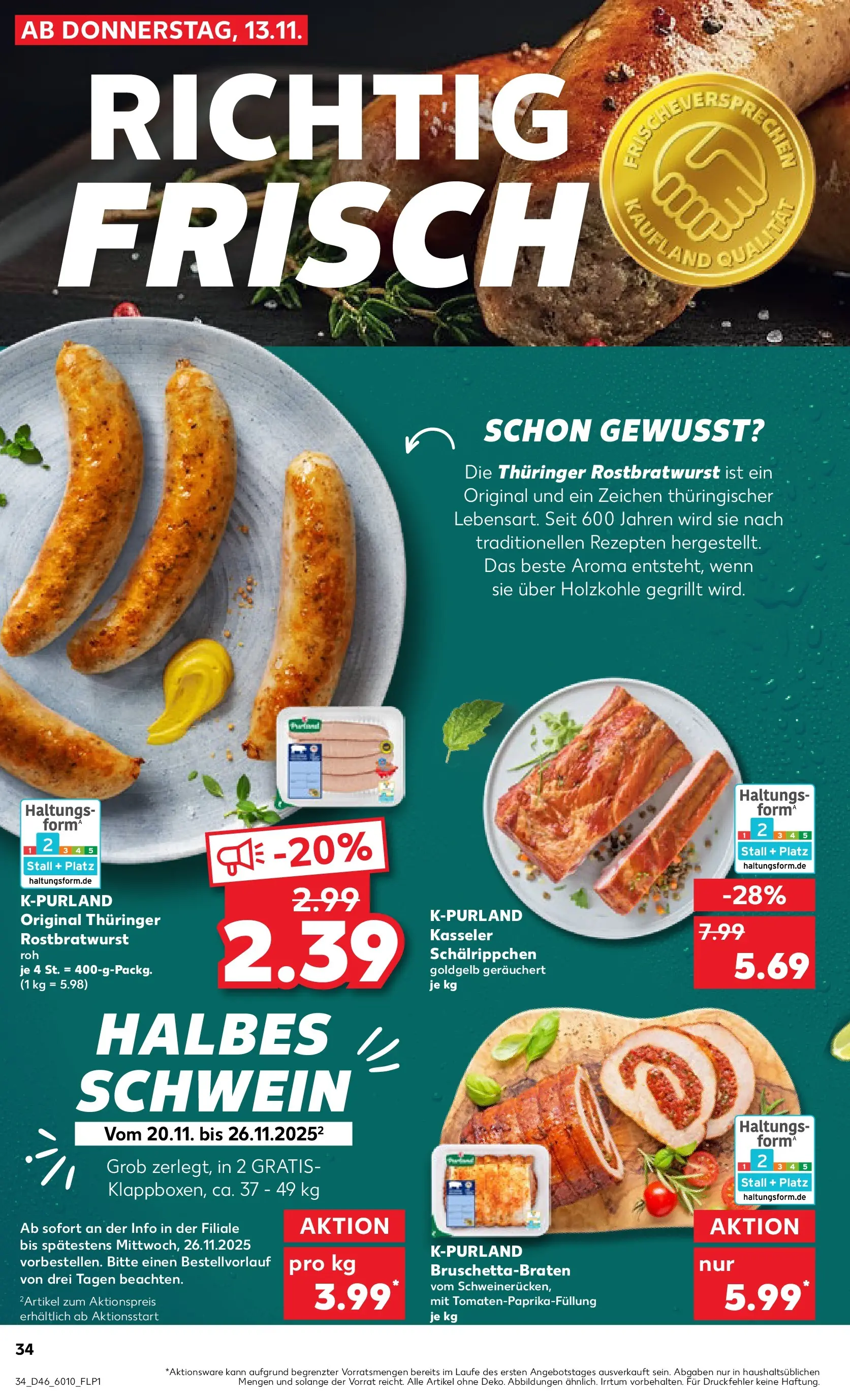 Prospekt Kaufland ab 17.11.2025 » Angebote Online zum Blättern | Seite: 34